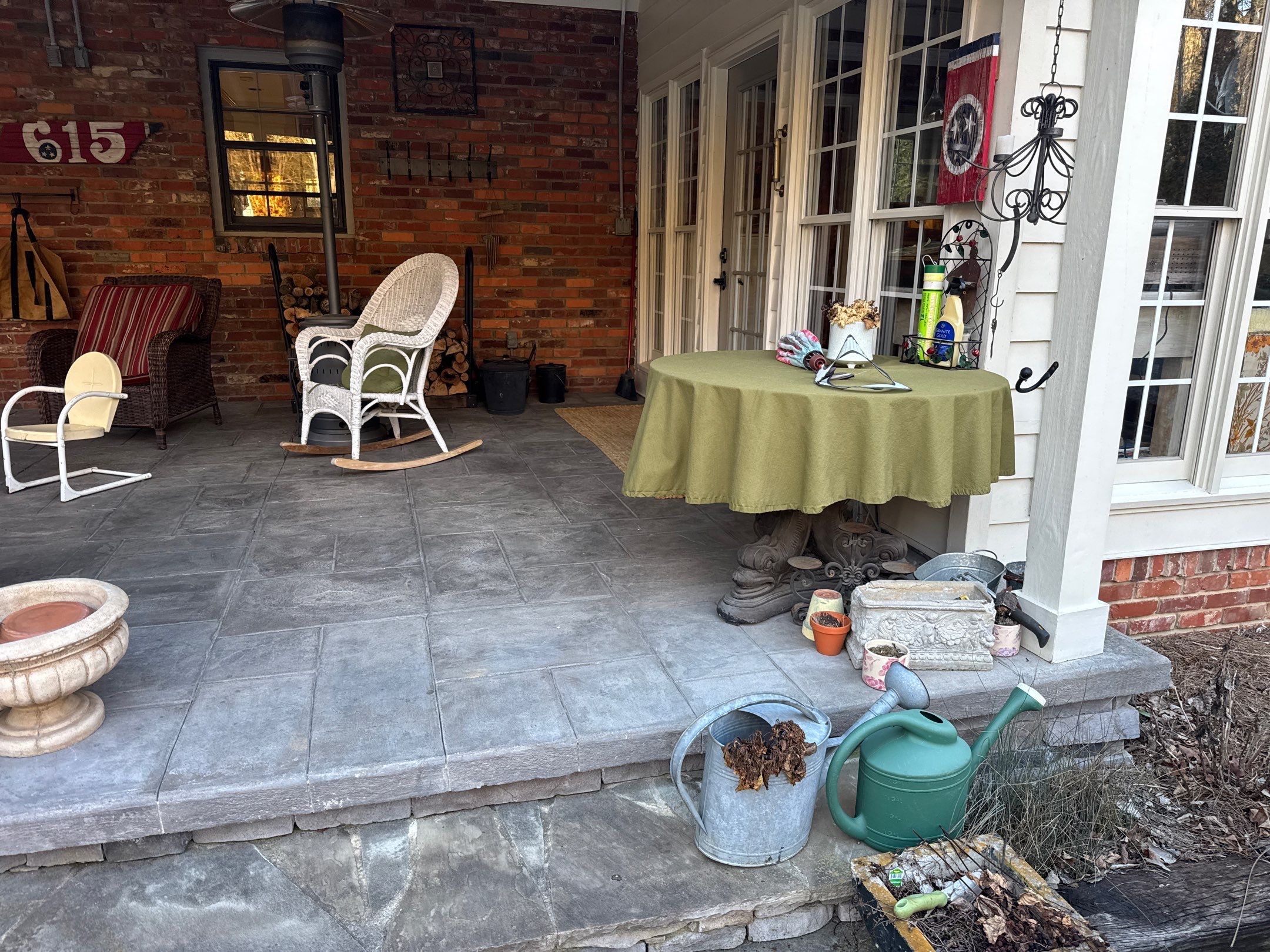 Project in Franklin by Mecham Decorative Concrete