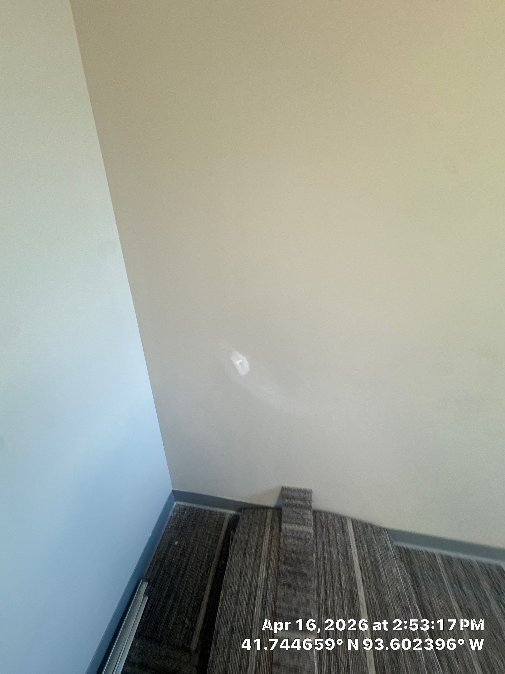 Commercial Interior Touchup after drywall work completed by Midwest Paint LLC