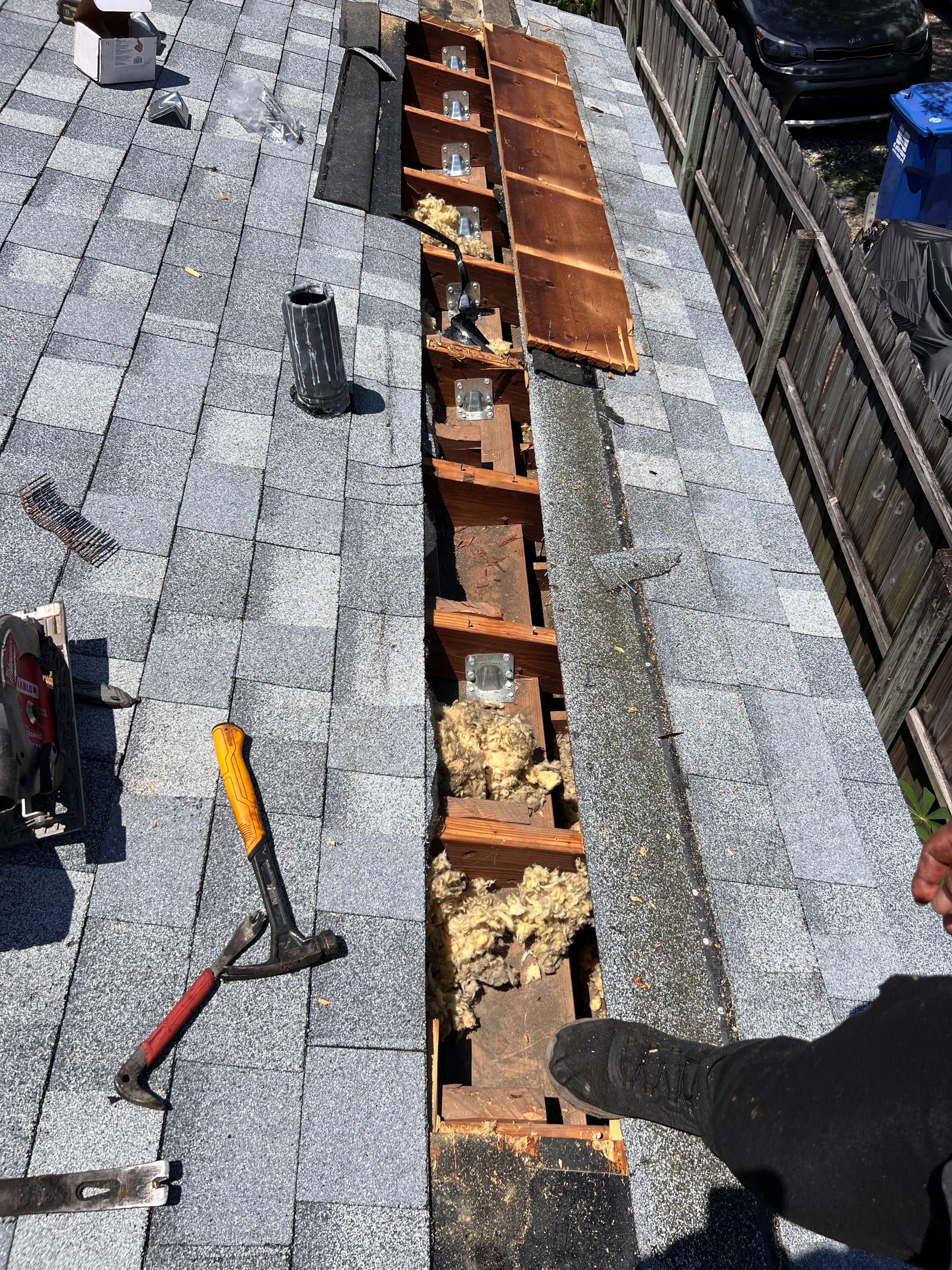 Project in St. Petersburg 33702 by Mitchell Roofing Company LLC 