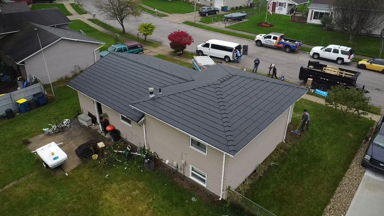 Mishawaka Indiana Metal Slate Roof Installation – Residential Upgrade by 4Ever Metal Roofing