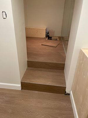 Basement rebuilt after flood