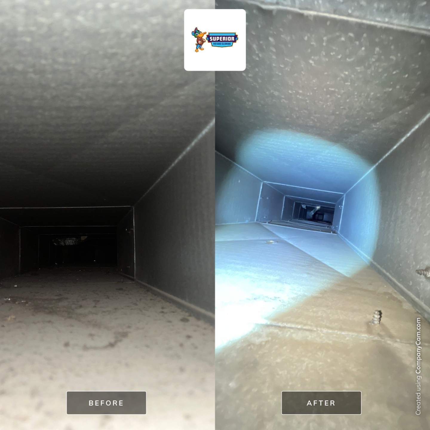 Air Duct Cleaning With a Vacuum Truck in New Brighton, PA by Superior Air Duct Cleaning