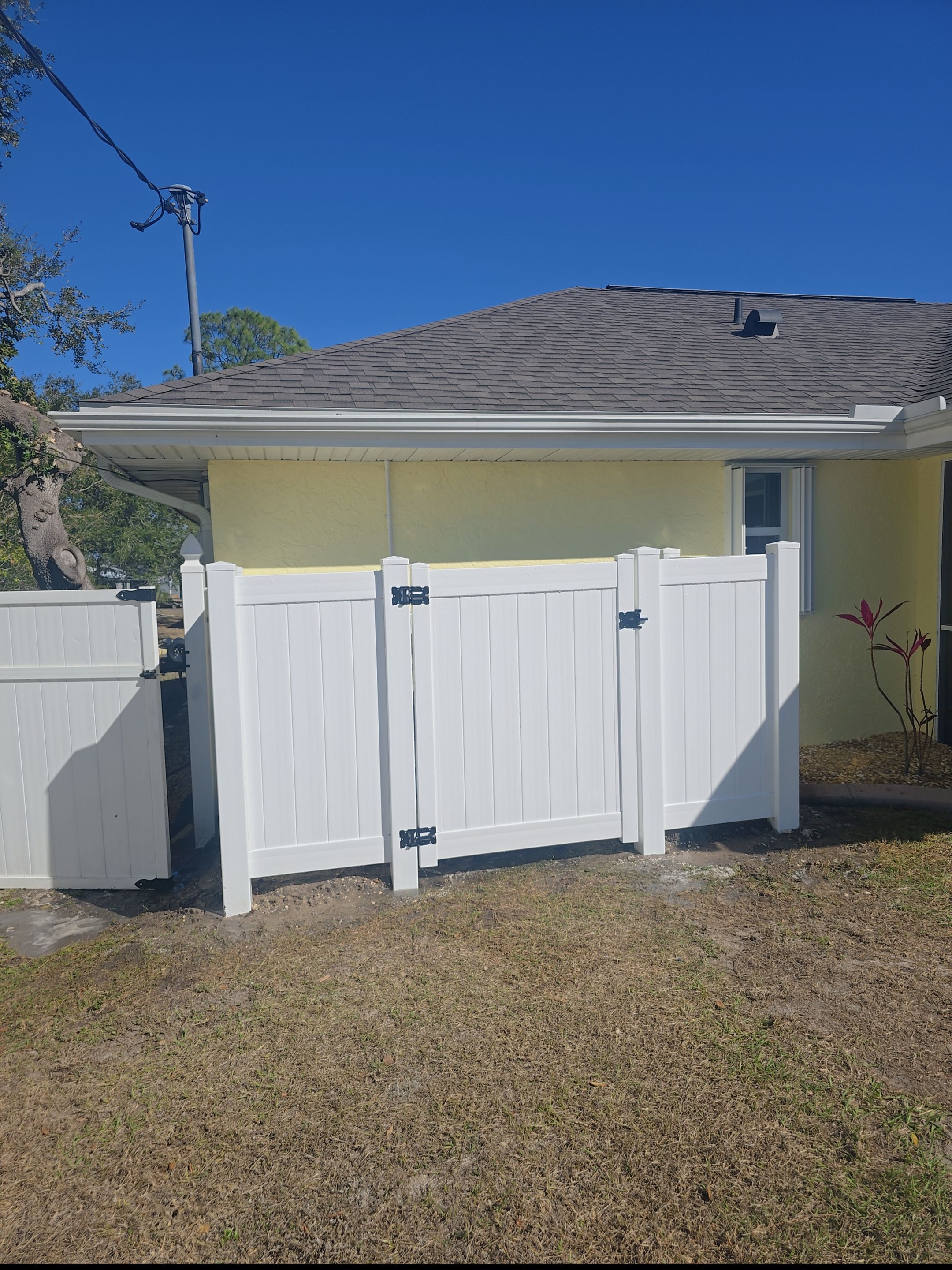 Pool Equipment Enclosure in Port Charlotte by True Fence LLC