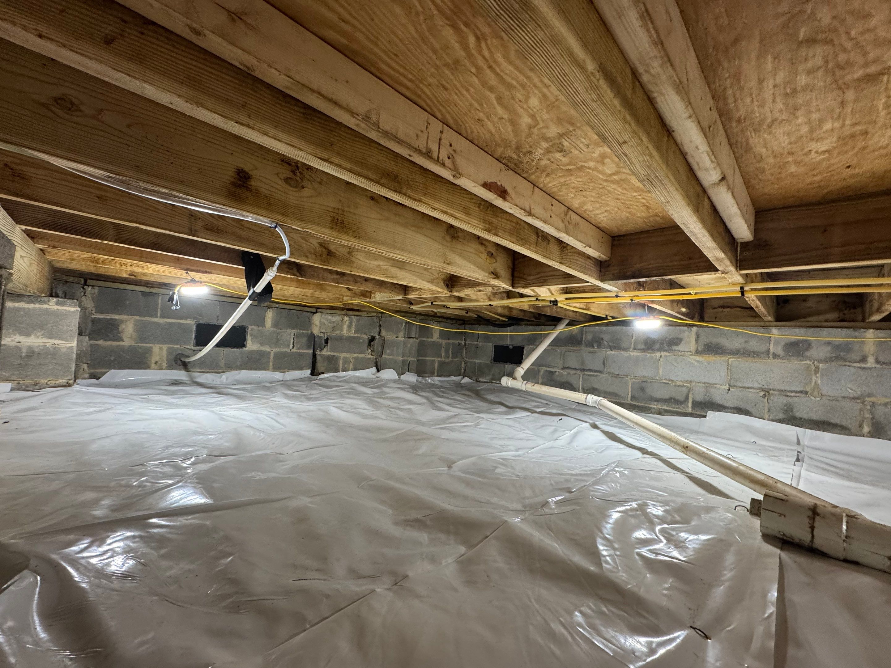 Project in Suffolk by Patriot Crawl Space Repairs