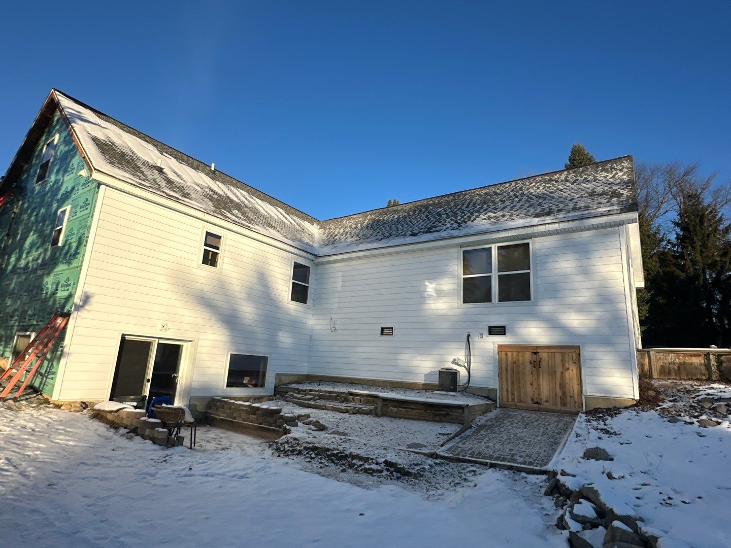 Siding Replacement using Ascend 7" Composite by 180 Contractors