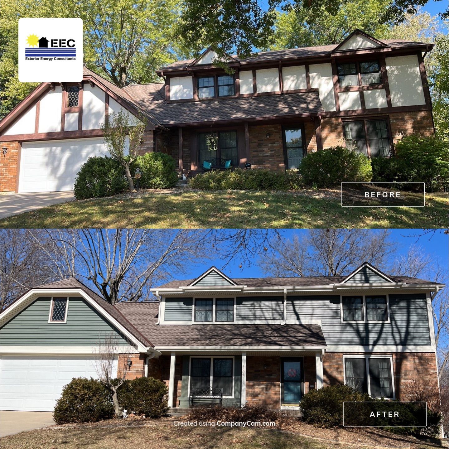 Siding Installation using Spruce Exterior Portfolio Vinyl Siding by EEC Windows, Siding & Roofing