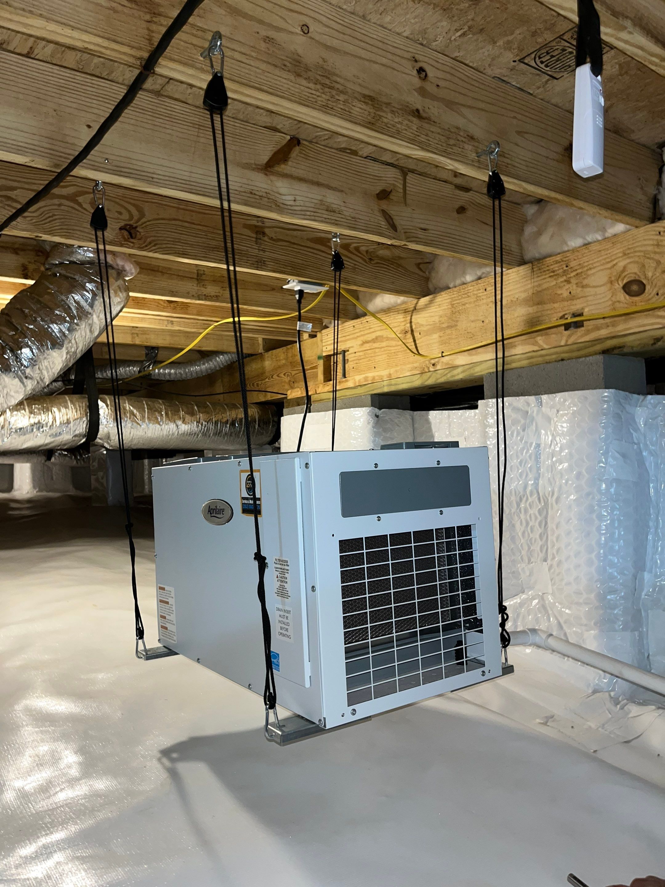 Impact Choice Encapsulation with French Drain, Mold Removal, and Crawlspace Door by Impact Crawlspace