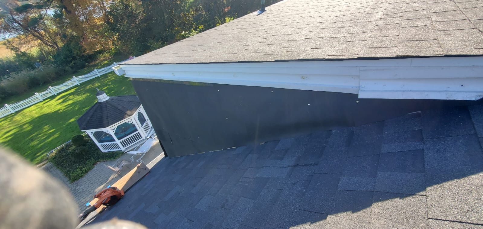 Residential Roofing Installation using Owens Corning Duration Onyx Black by A Plus Exterior