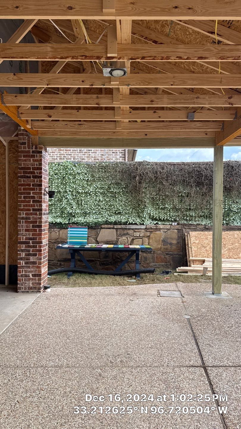 Patio & Pool bath addition by SLM General Contractors & Roofing