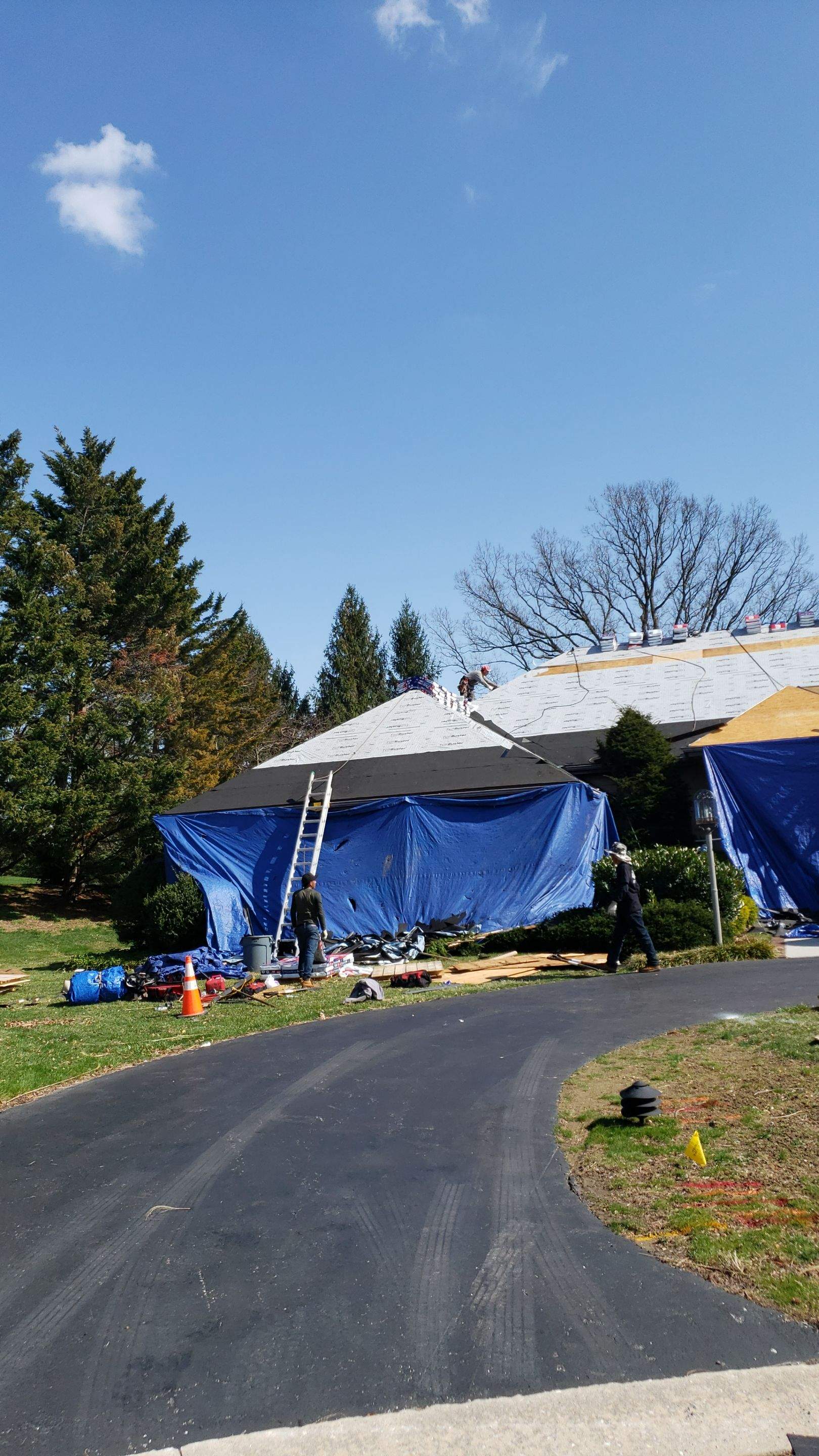 Residential Roofing Installation using GAF Timberline HDZ Lifetime Architectural Shingles by Roof Right Inc