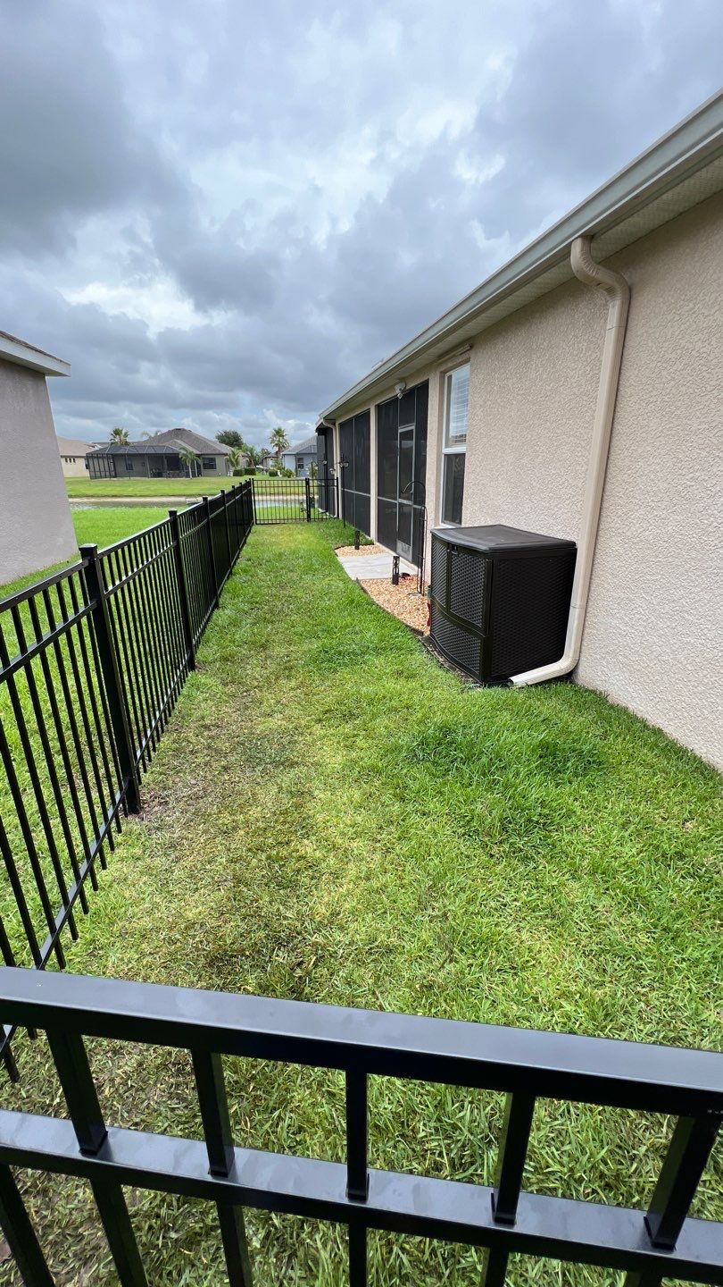 Parrish, FL 4ft. Tall Black 3-Rail Aluminum  by Asap fence and gates, LLC