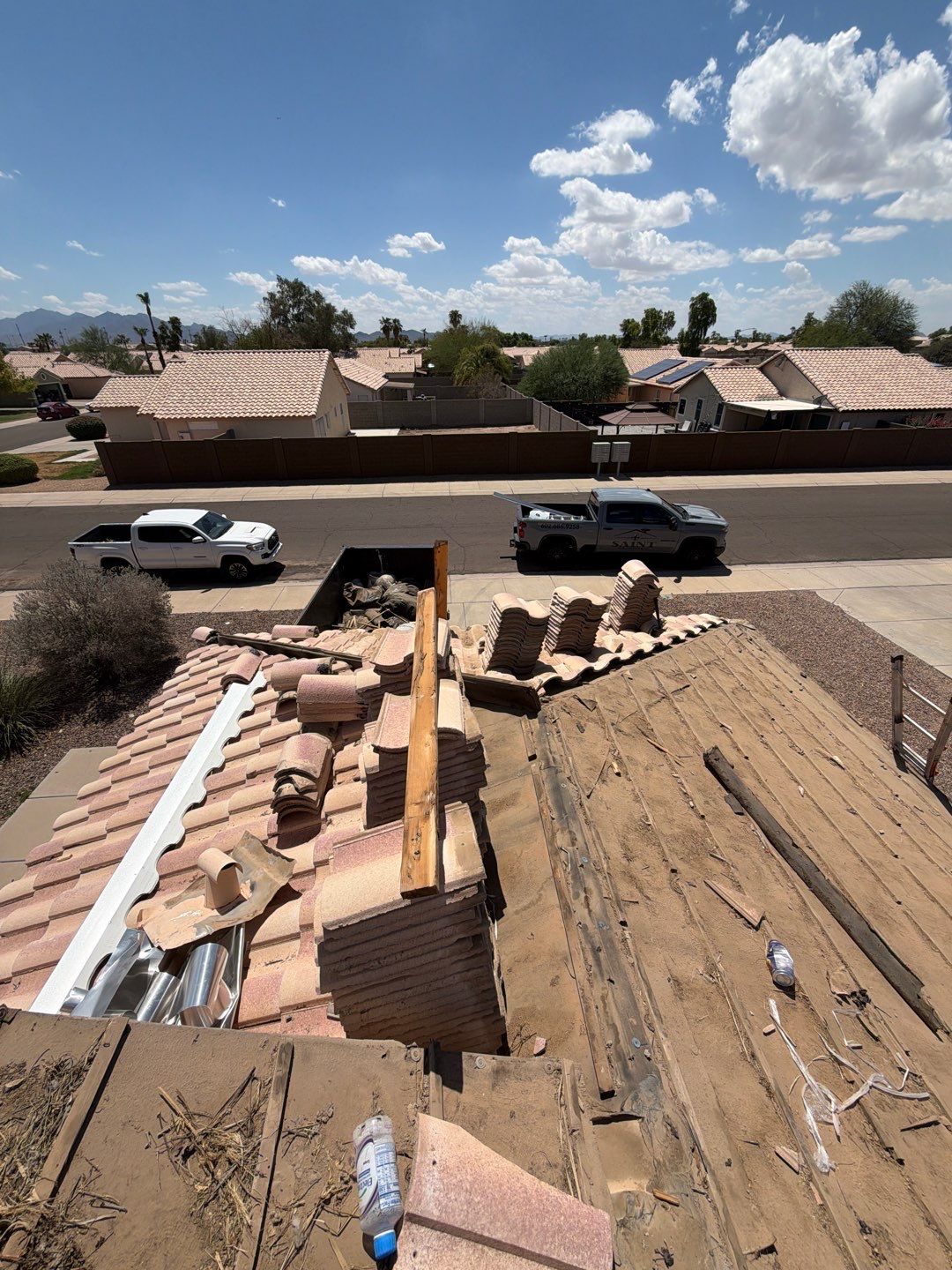 Project in Goodyear, AZ by Saint Roofing