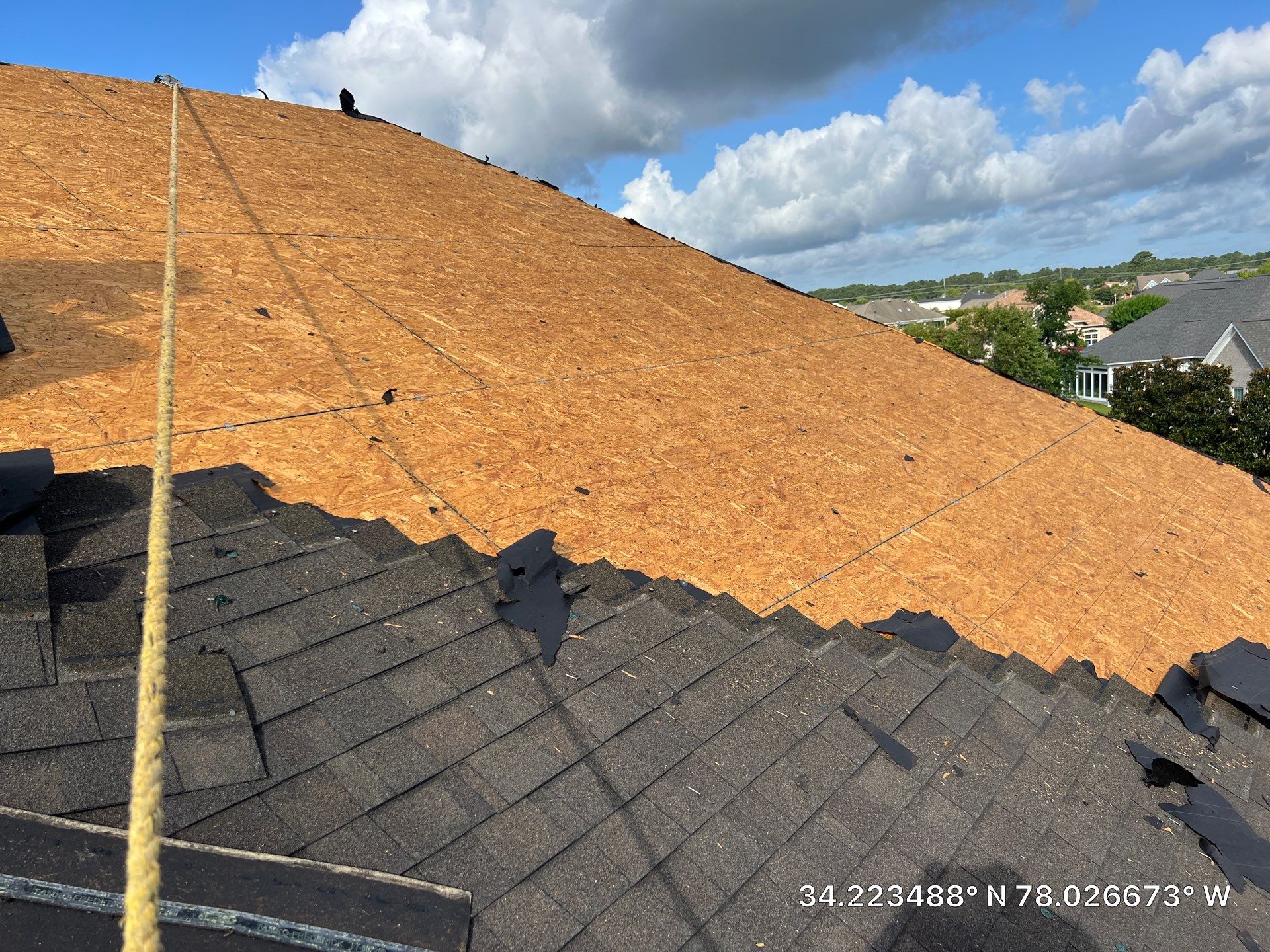 Landfall Roof Repair using CT Landmark Weathered Wood by RGR Construction and Roofing, LLC