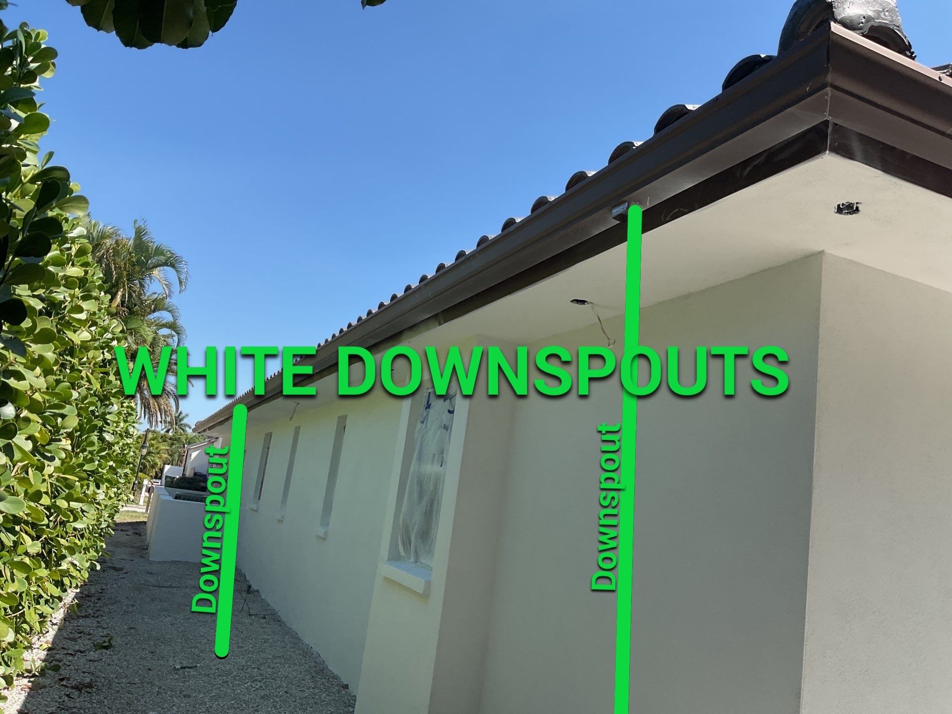 6 Inch Seamless Gutters using bronze gutters in Sarasota FL by Gutter Professors