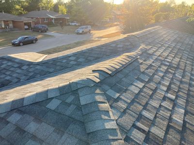 Residential Roofing Installation using iko Dynasty Castle Grey