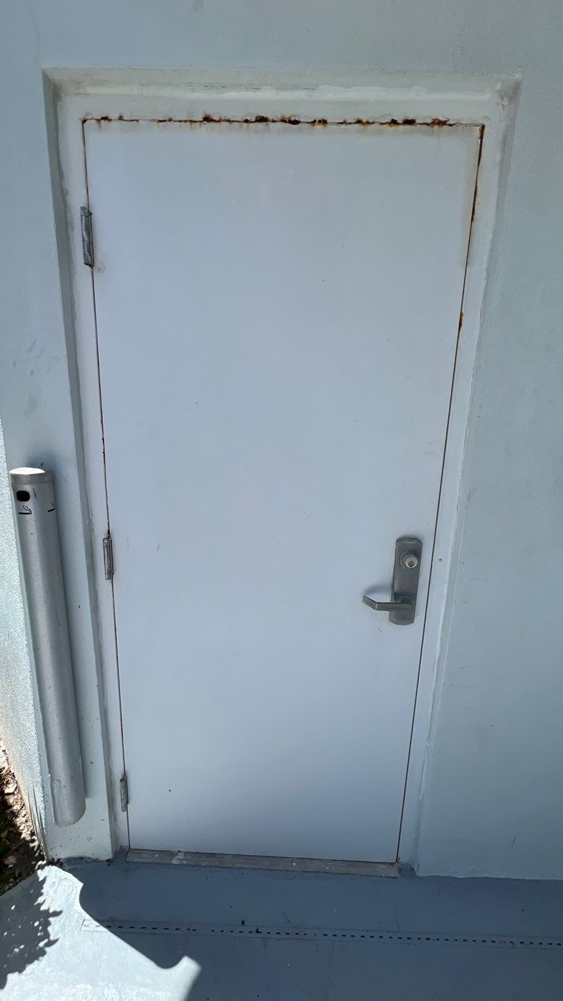 Commercial Stairwell Door Replacement & Hollow Metal Door Retrofit – Pompano Beach High-Rise by The Door Doctor of South Florida, Inc.