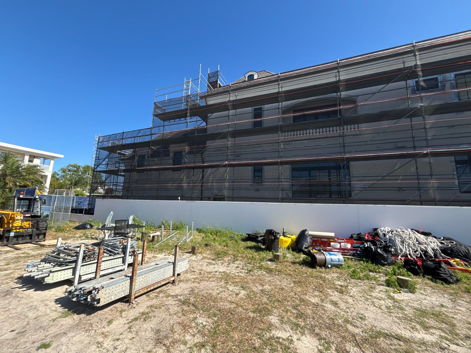 Gutter Installation using Half Round Seamless Gutters in Tampa FL by Gutter Professors