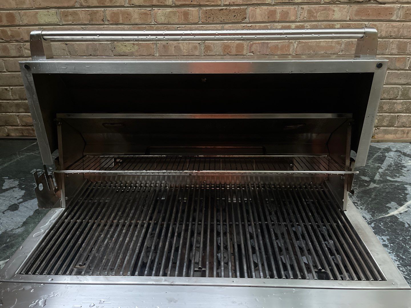 Bluestone patio cleaning by Northern Power Washing LLC.
