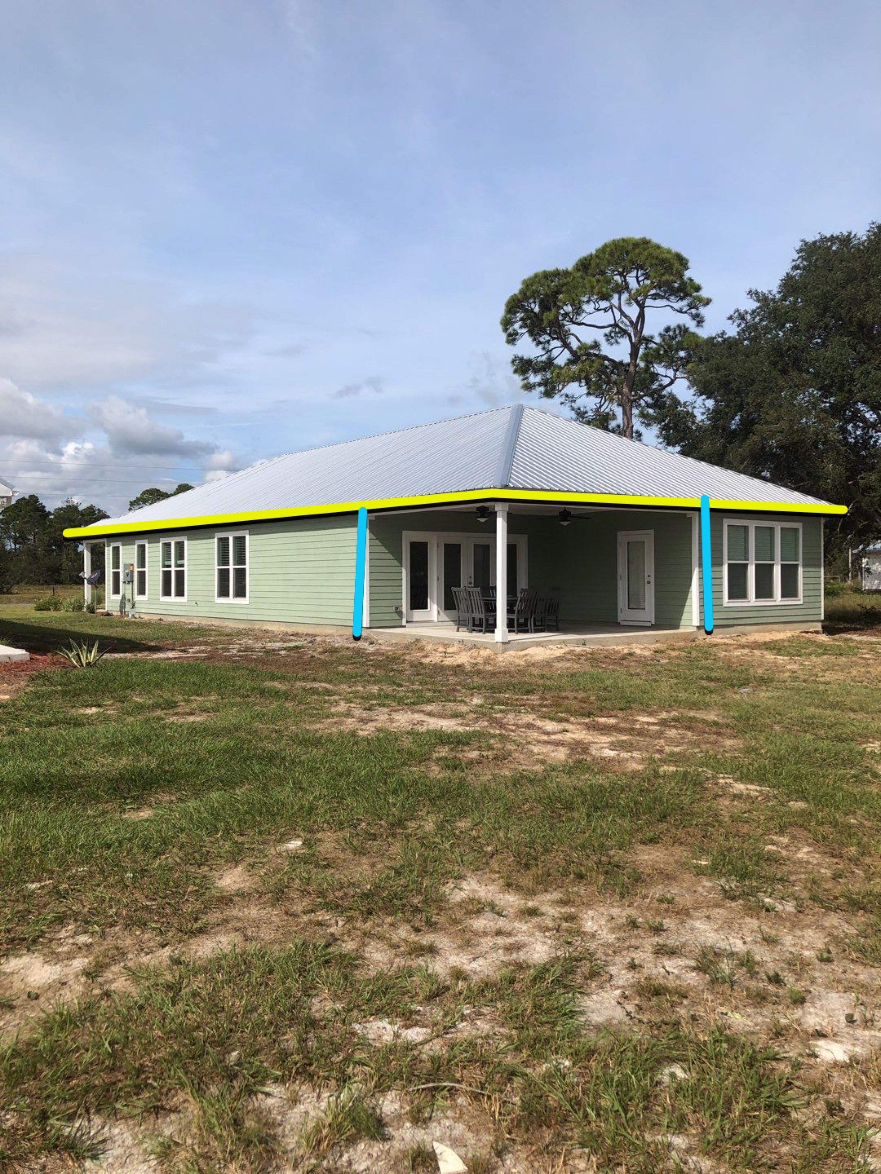 White K-Style Gutter Installation by Gutter Professors