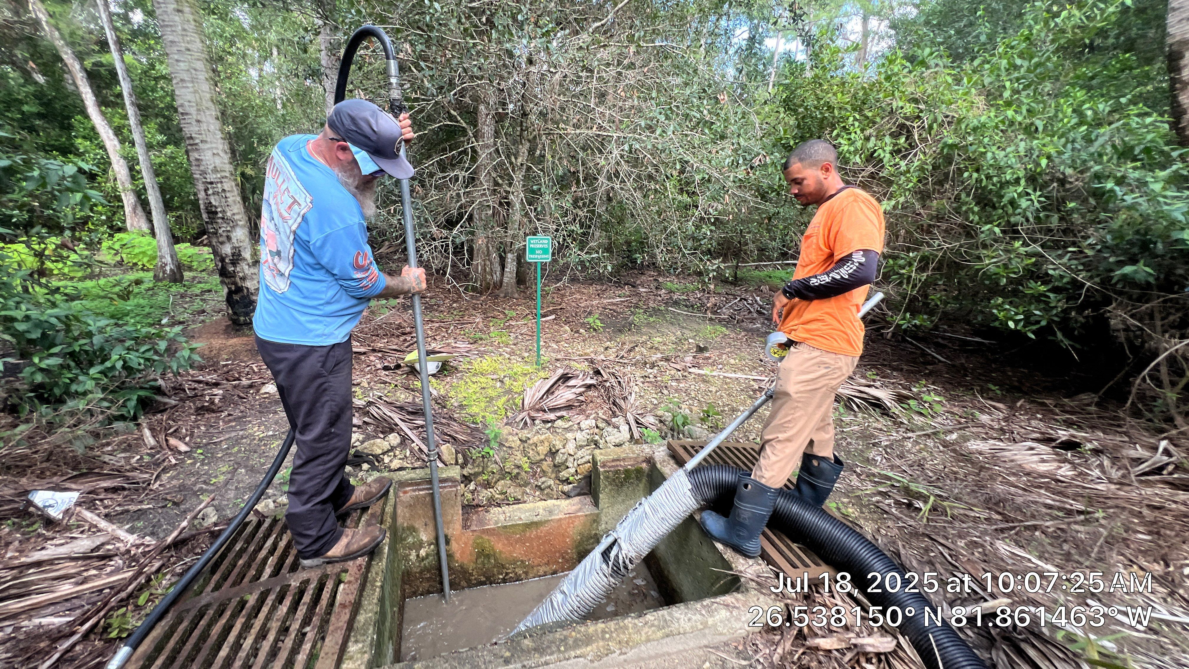 Ft. Myers Community Stormwater System Maintenance by APS Power & Water
