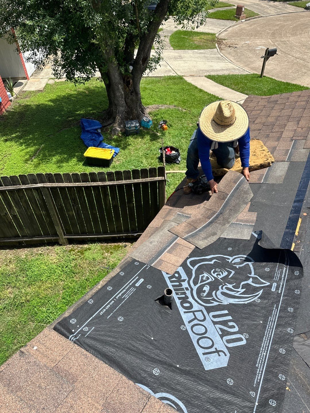 Residential Roofing Repair using Owen's Corning Duration (Lifetime) Shingles by Roof Repair Company