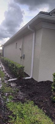 Splash Guard Gutters for Heavy Rain Areas in Fort Myers FL