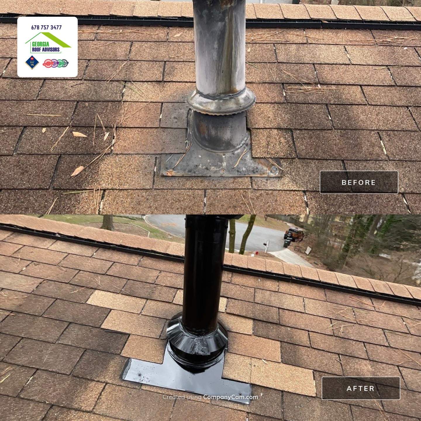 HVAC Cap Repair by Georgia Roof Advisors