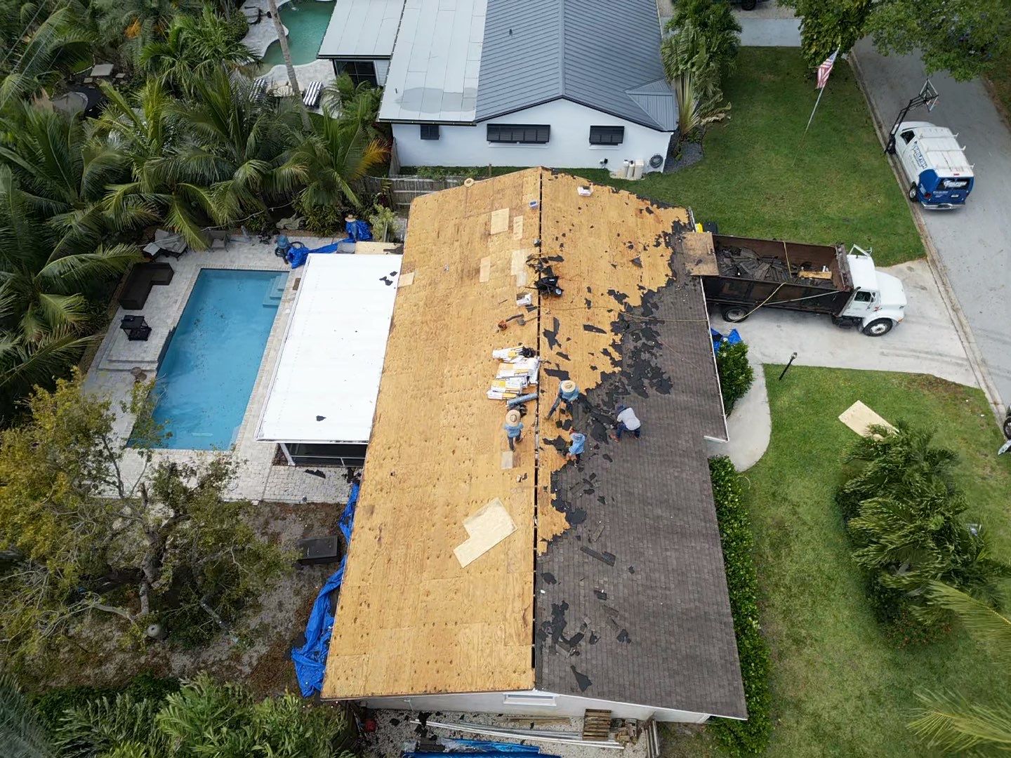 Kynar (Color Coated) Standing Seam Metal Roof Replacement by Sailfish Roofing