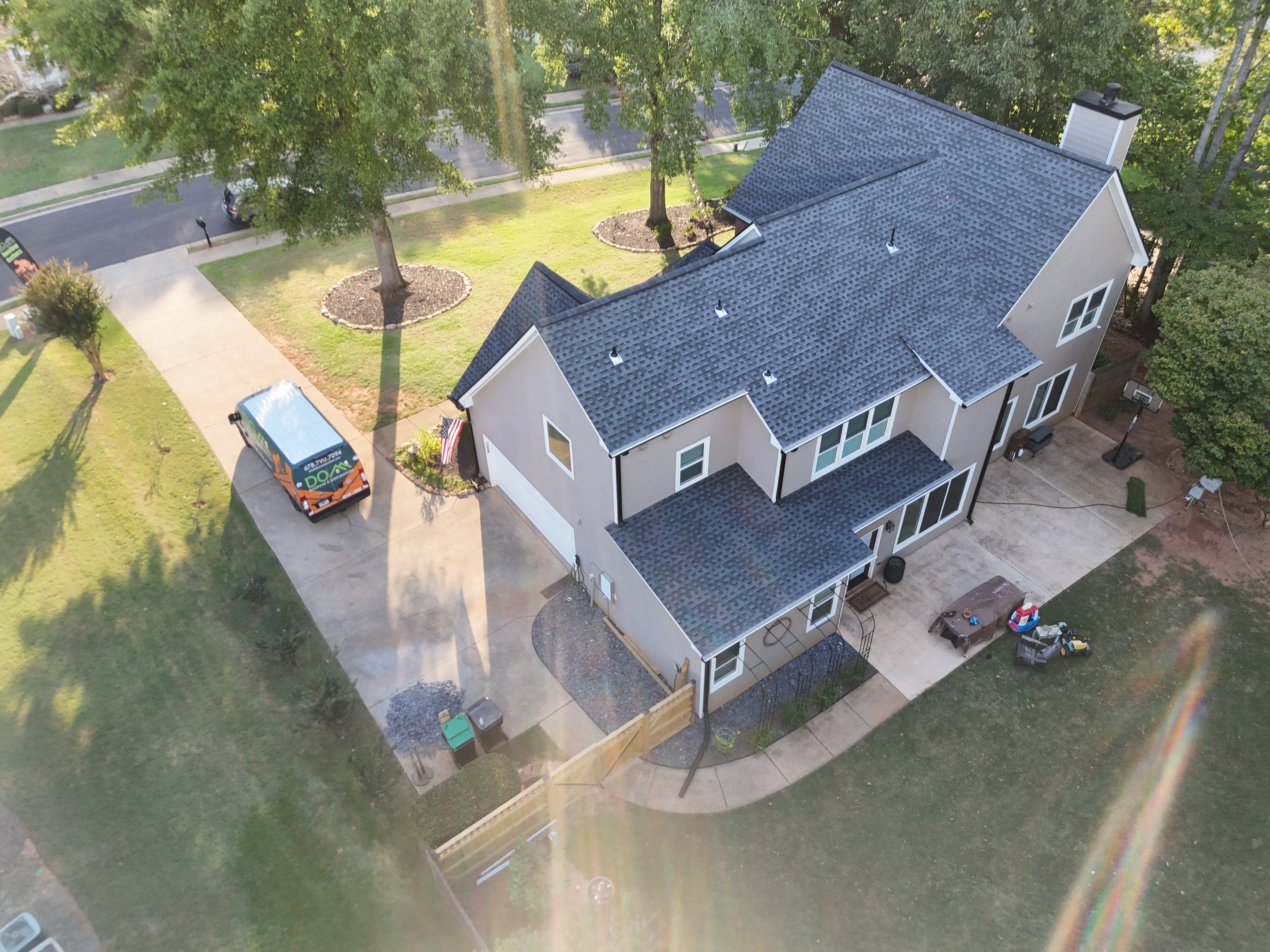 Oak Falls Lane Buford Roof Replacement  by Dom Roofing & Restoration