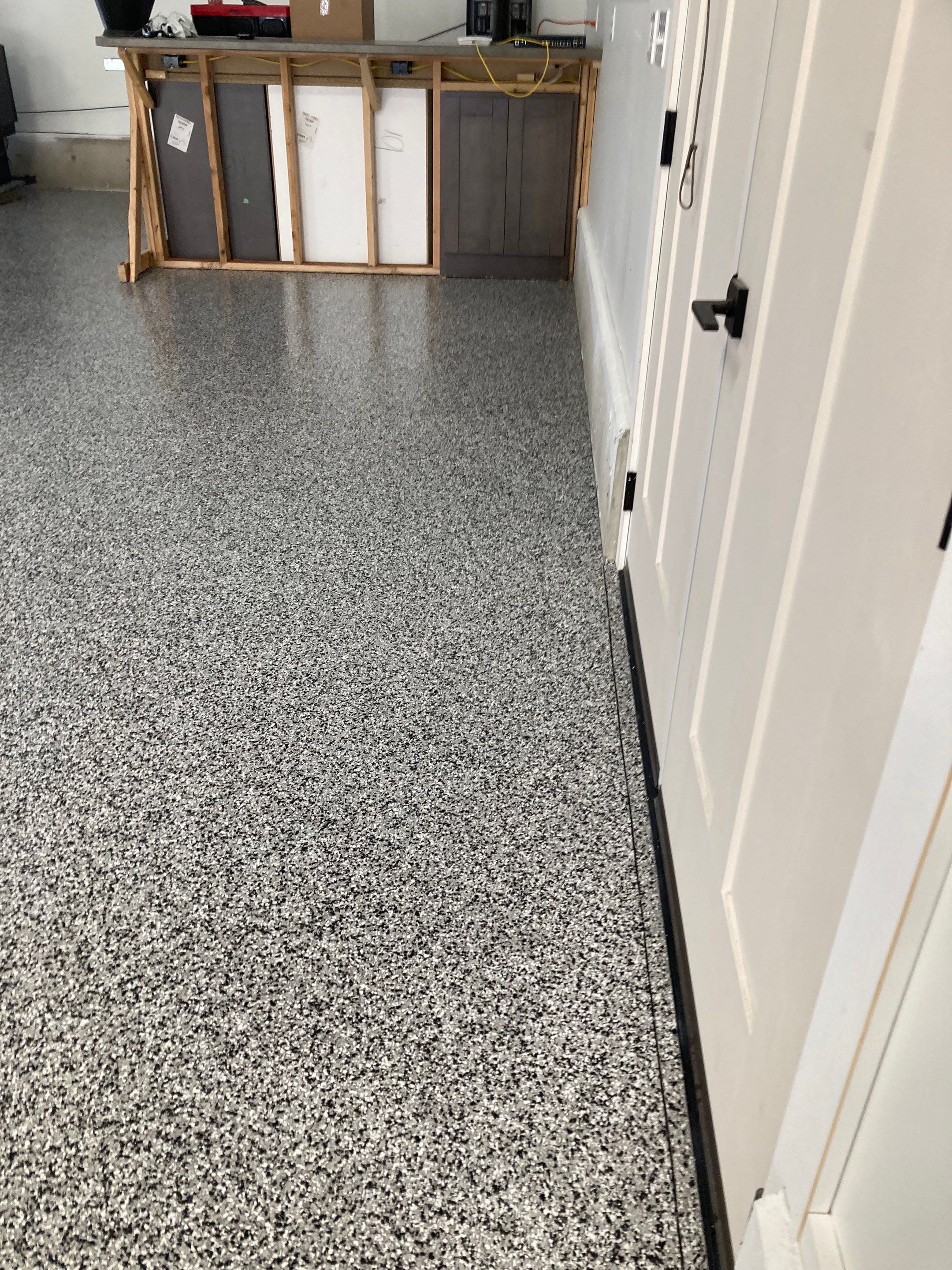 Garage Transformation using Domino and the Penntek Evolution System by Croc Coatings, LLC