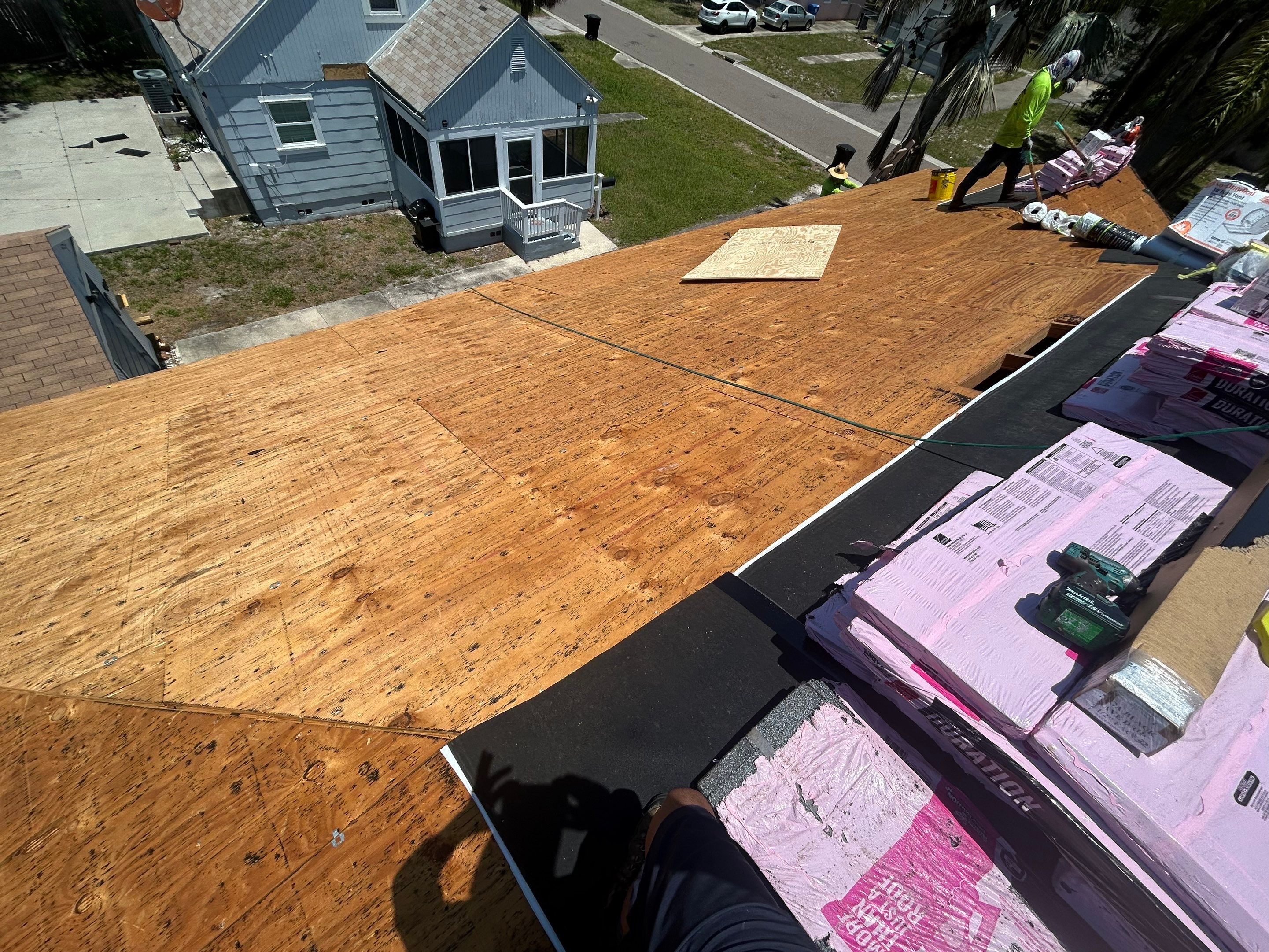 Project in St. Petersburg 33711 by Mitchell Roofing Company LLC 