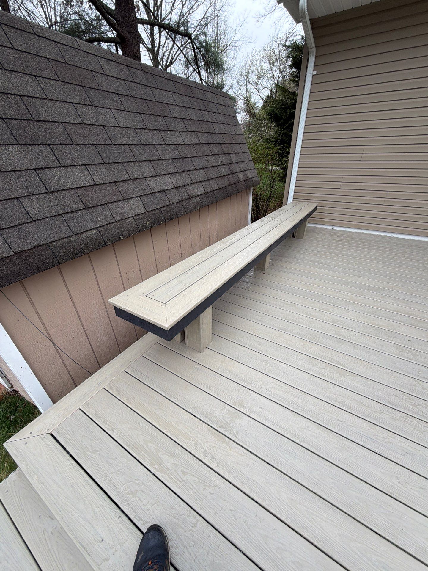 Deck Resurface In East Windsor  by deck guardian