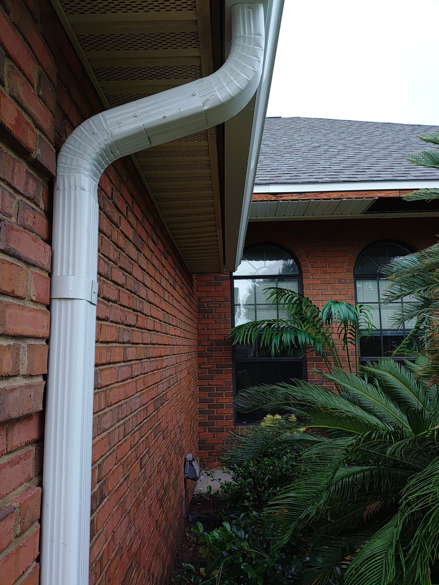 New Soffit, Fascia, and 6 -K Gutter Installation in Panama City FL by Gutter Professors