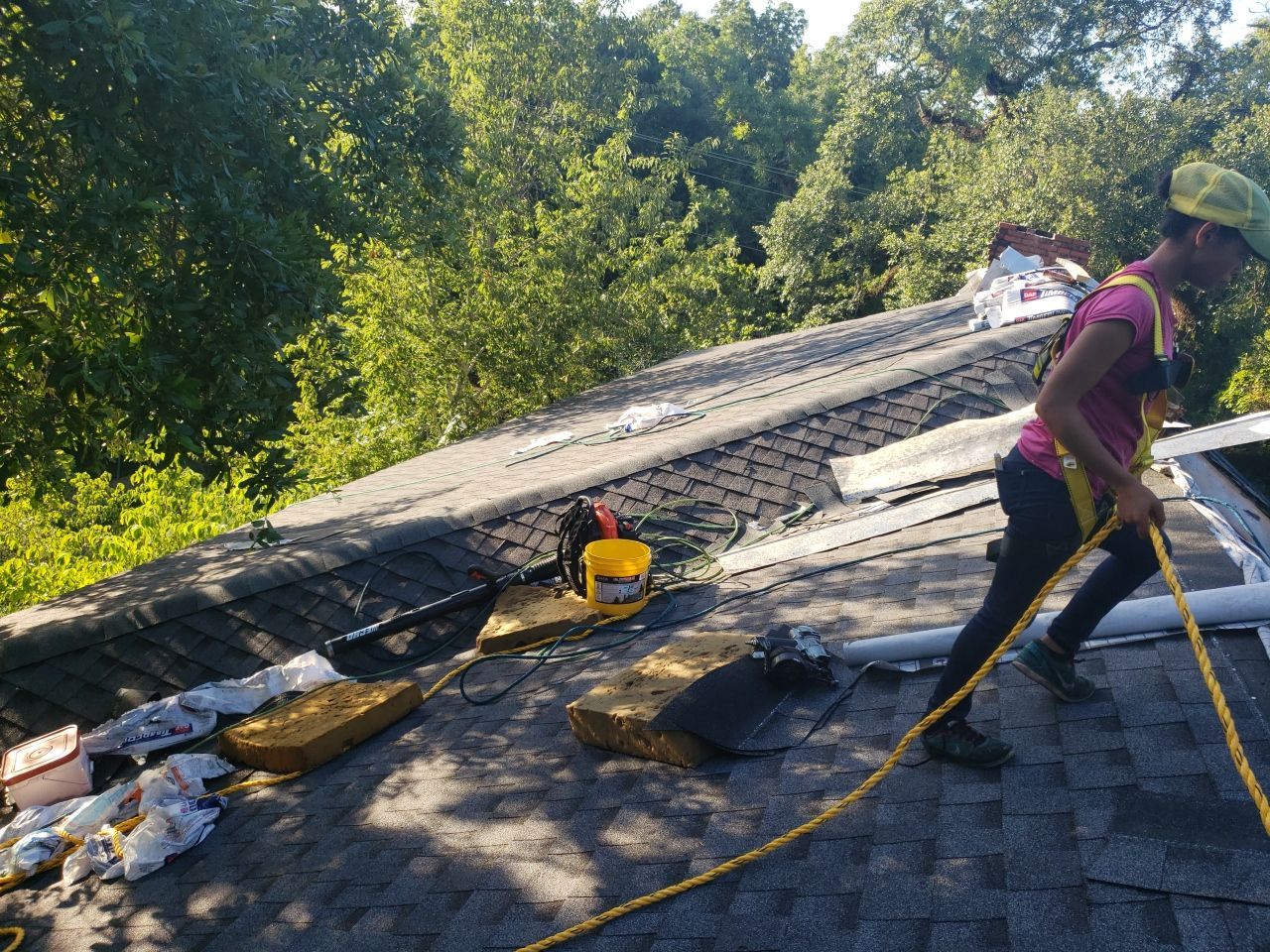 Residential Roofing Installation by American Roofing & Construction LLC