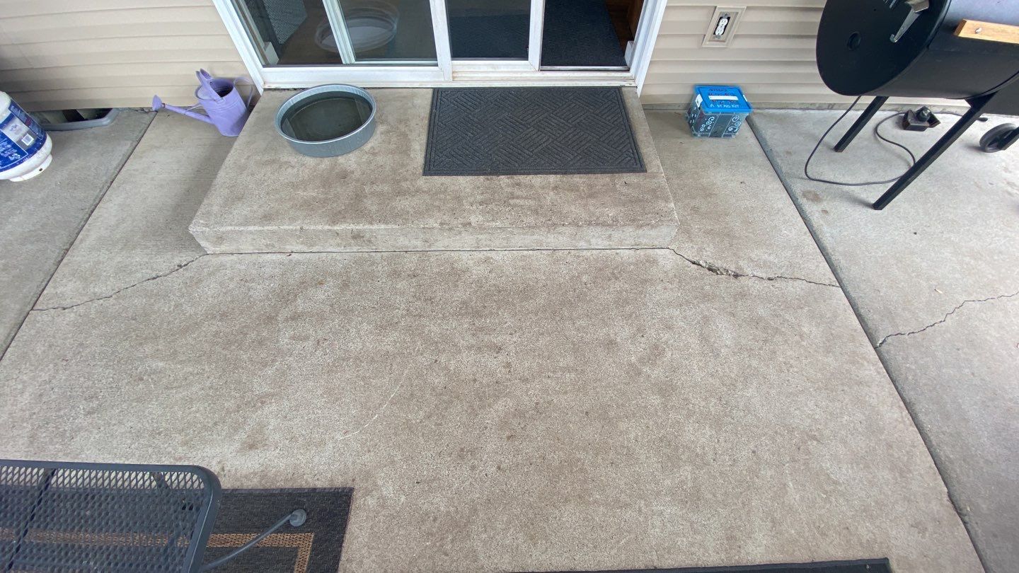 Patio and Walkway using Pebble Beach by Croc Coatings, LLC