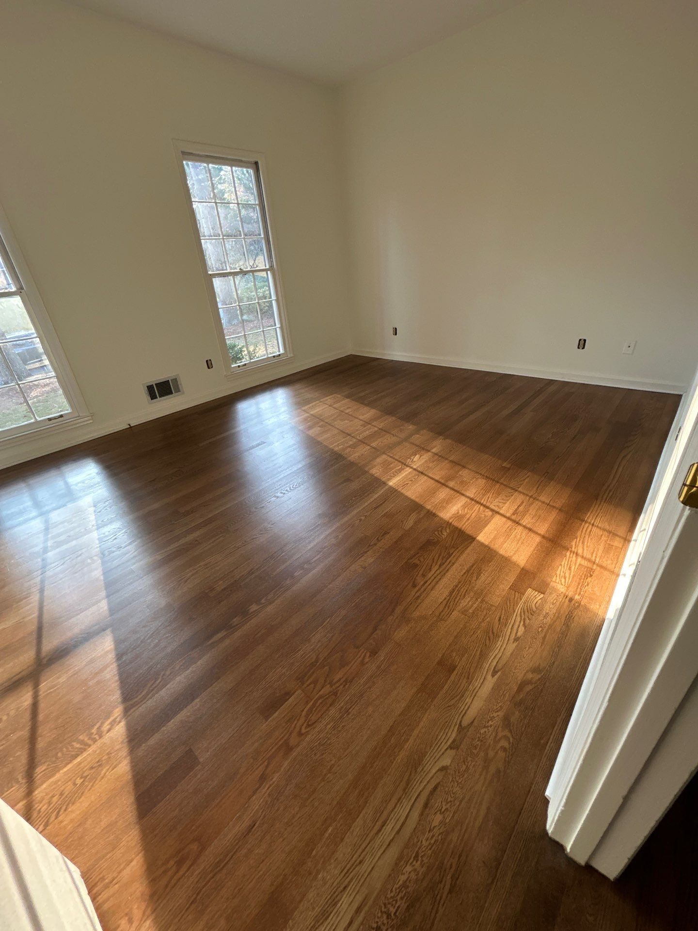 Oak refinish by Footprints Floors of East Atlanta