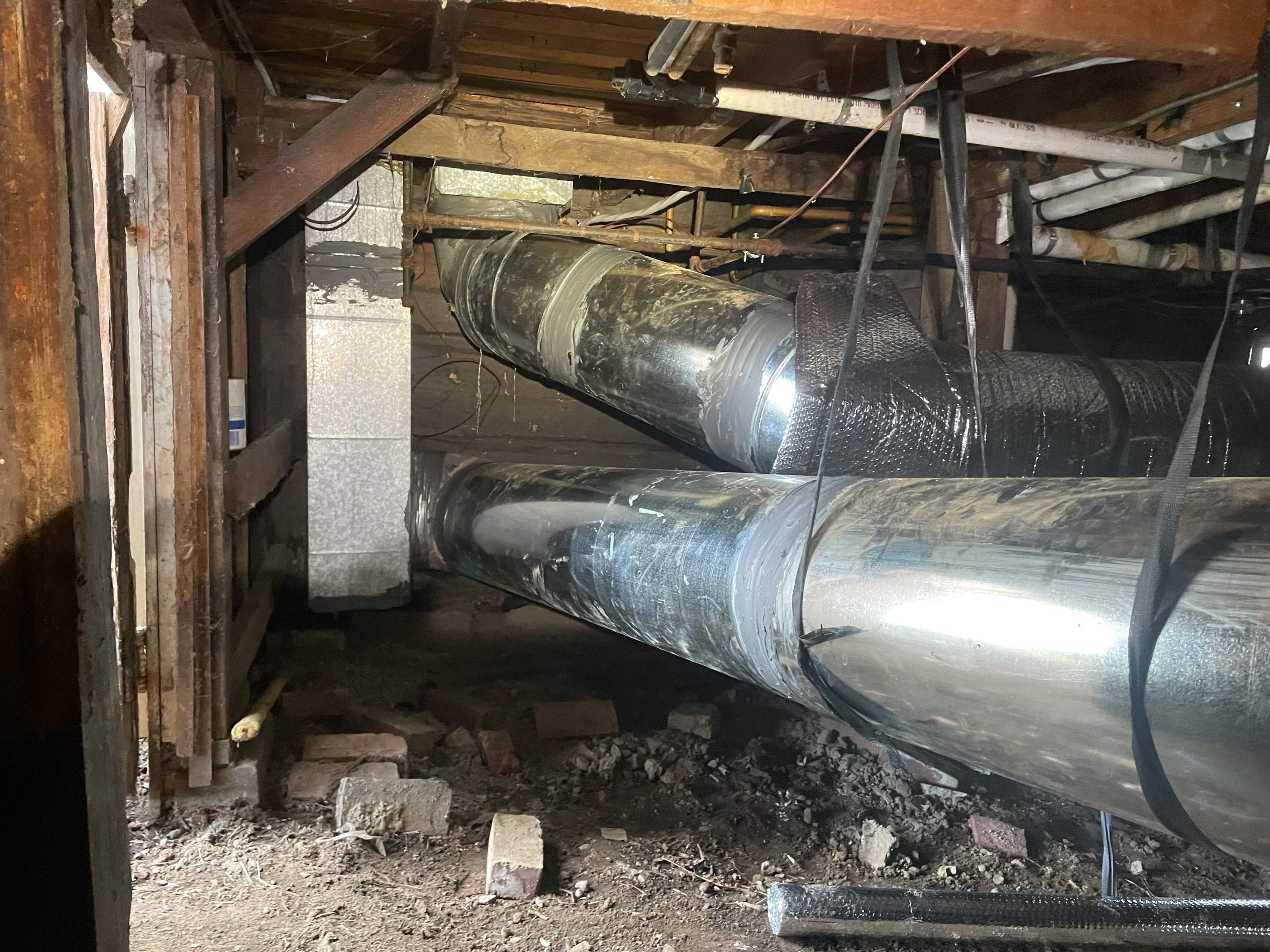 Crawlspace Transformation by Hausmeister Home Services INC