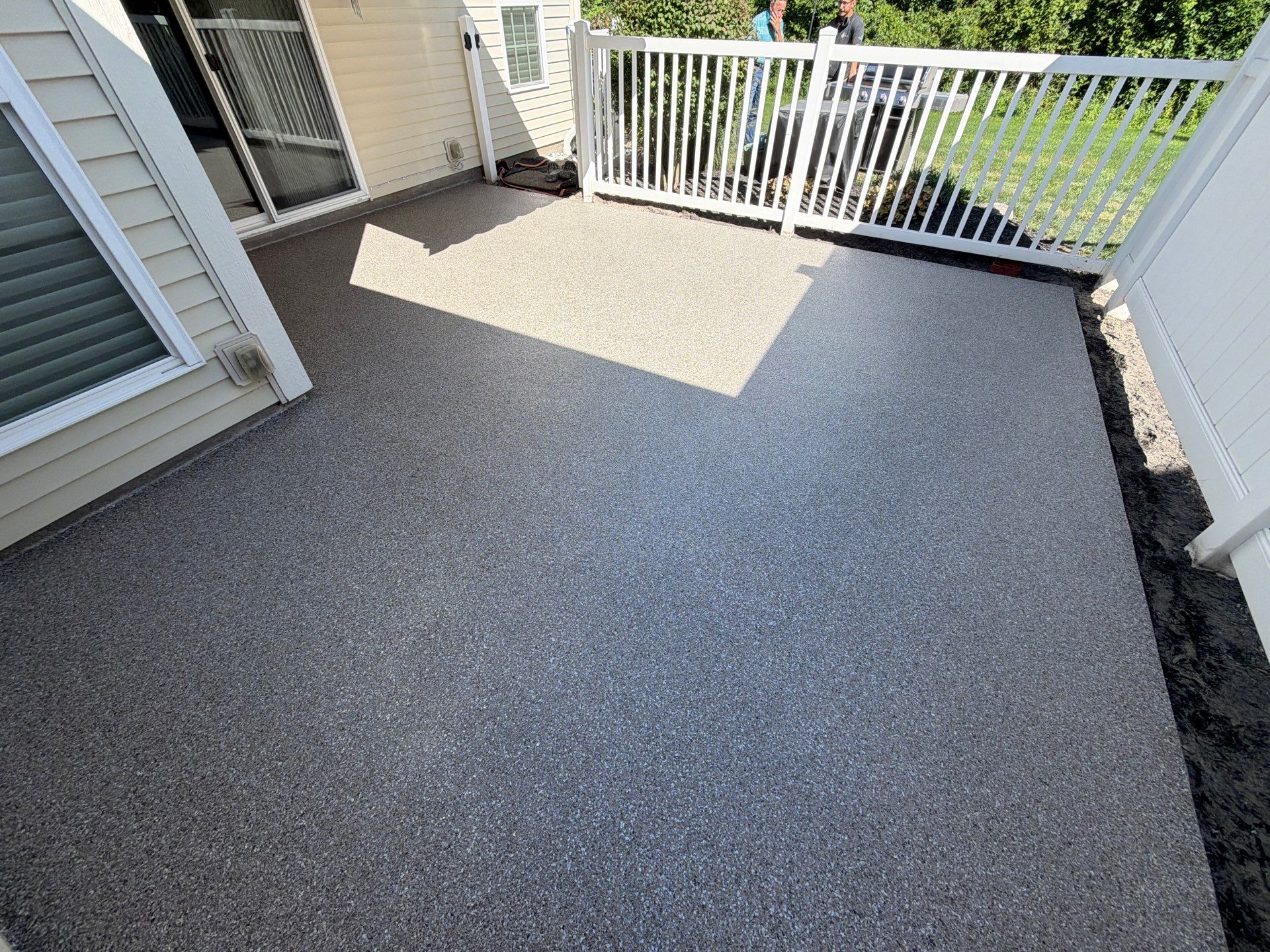 VIntage Shalestone Patio Coating by NG Masonry & Construction LLC