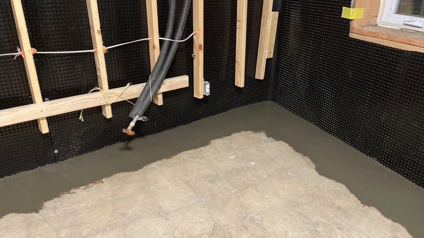 Subcontracted for a Whole-Home Remodel by Waterproofing Northeast