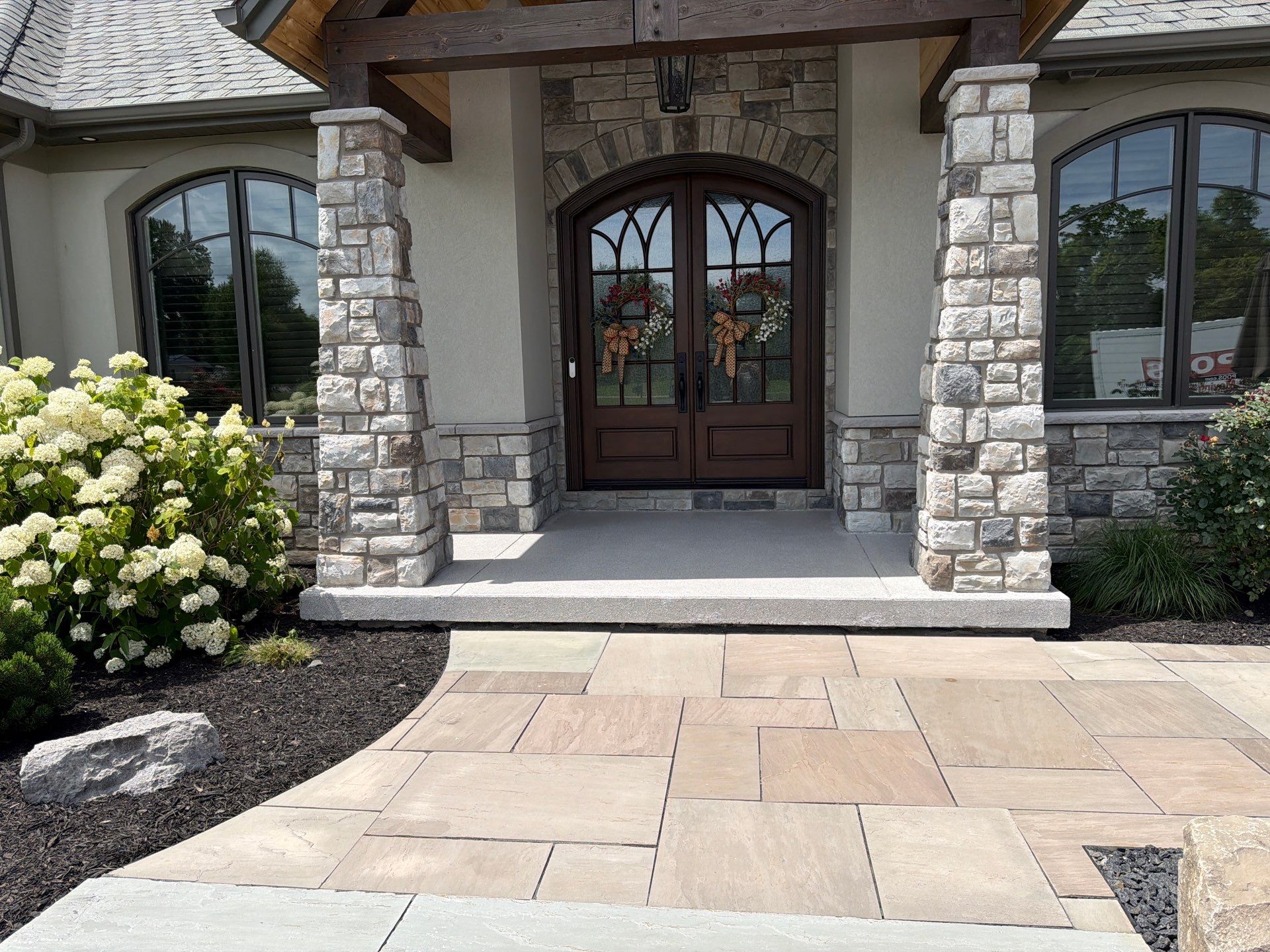 Callisto Porch Coating by NG Masonry & Construction LLC
