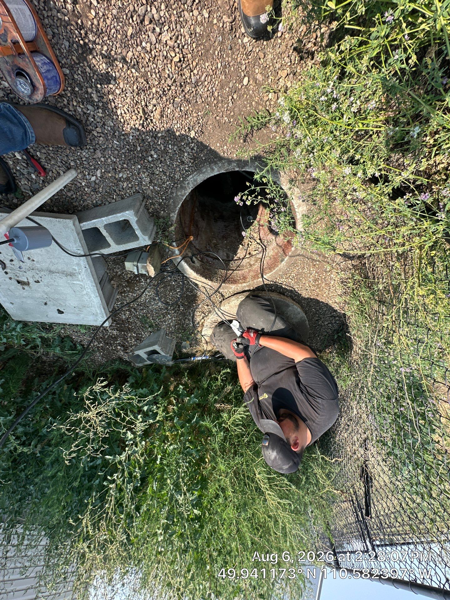 Submersible Effluent Pump Replacement and Septic System Repair in Cypress County by Septic Medic Inc.