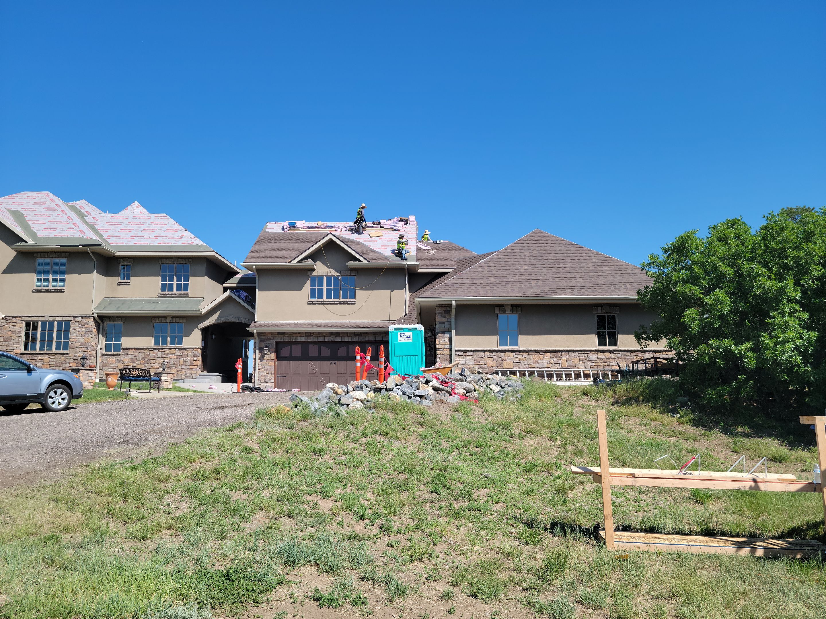 Residential Roofing Installation using Owens Corning TruDefinition Duration STORM by A to Z Roofing