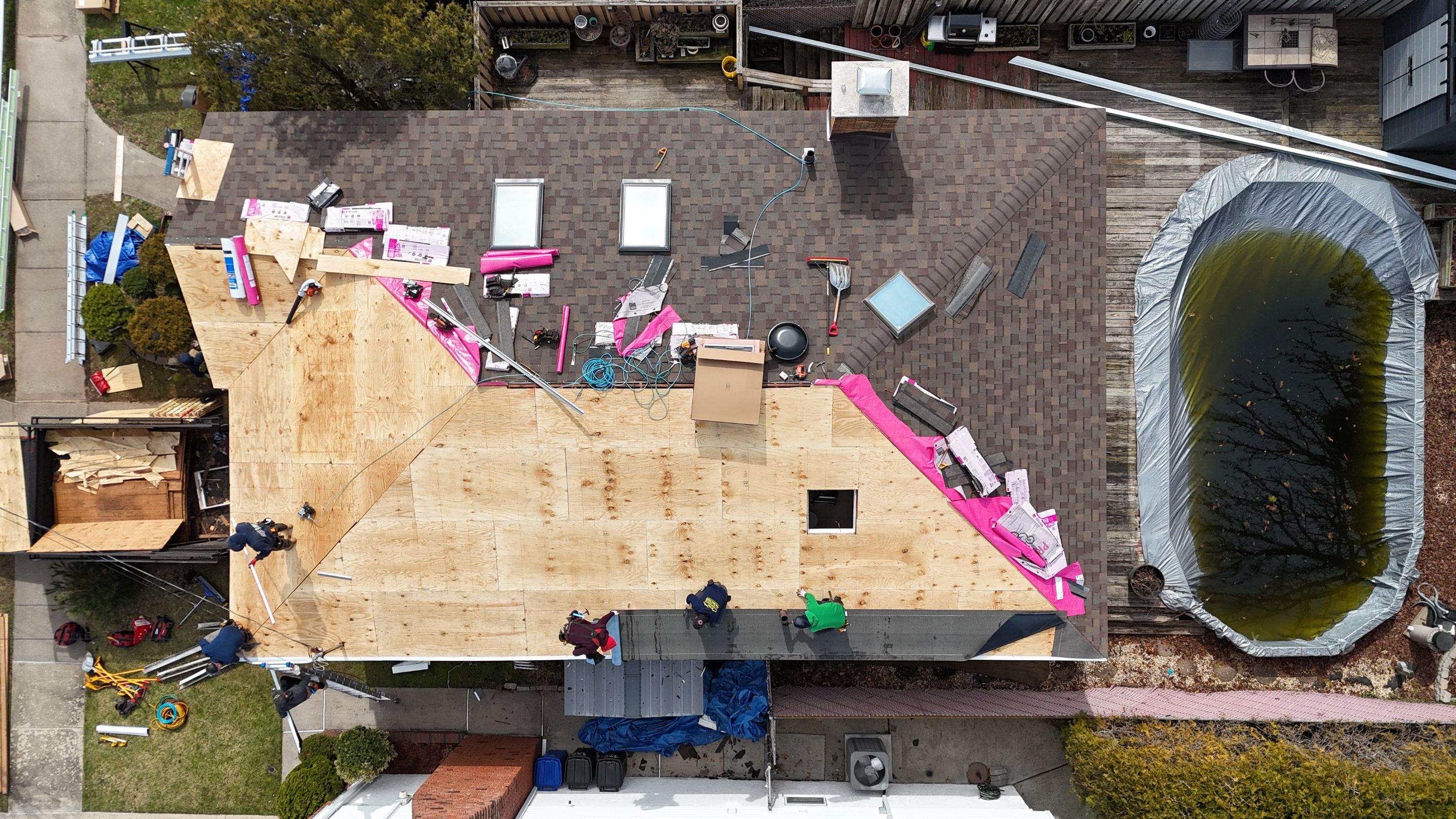 Roof Project in Staten Island, NY. by All State Home Improvement Inc.