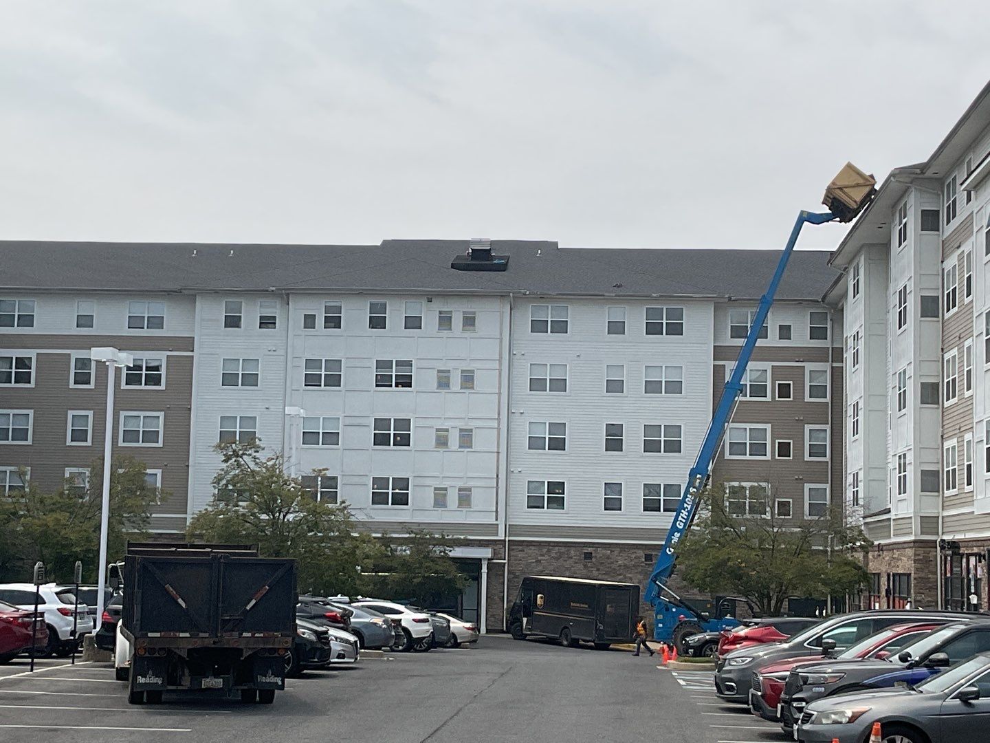 Multi-Family Commercial shingle roof by Alpha Design Services