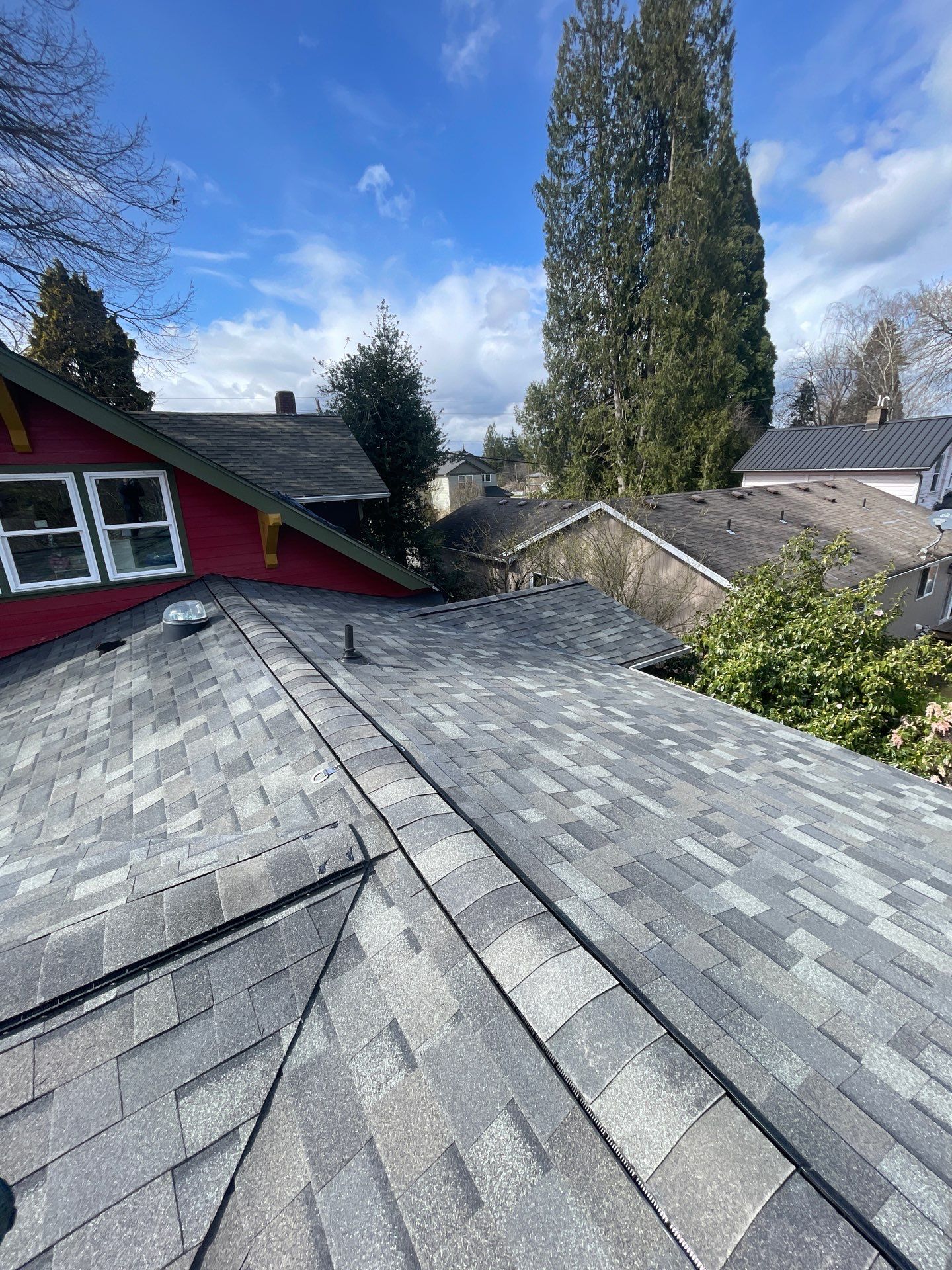 Residential Roofing Installation using Malarkey Highlander by Northwest Roof Maintenance Inc