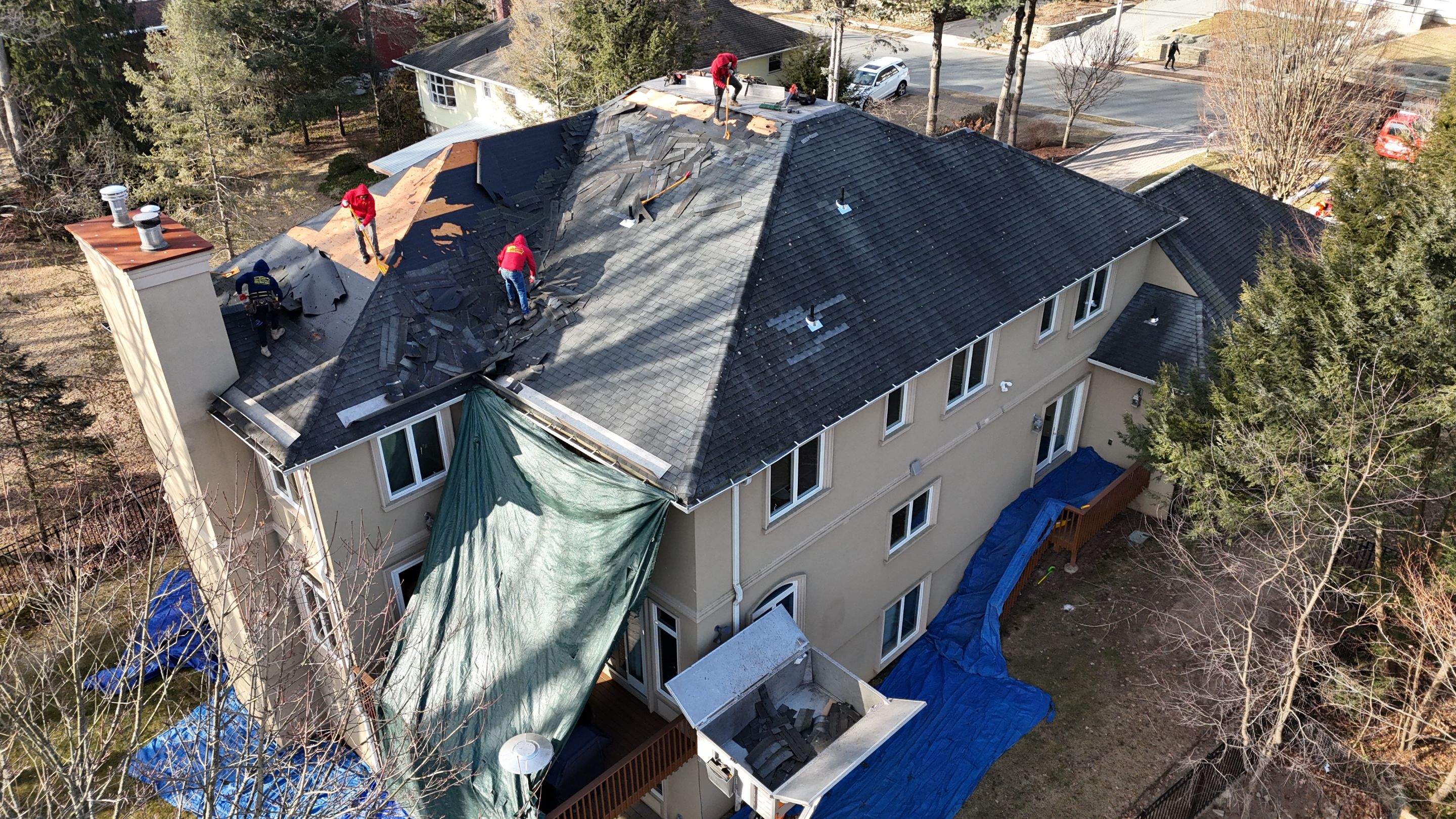 Roof Project in Closter, NJ by All State Home Improvement Inc.