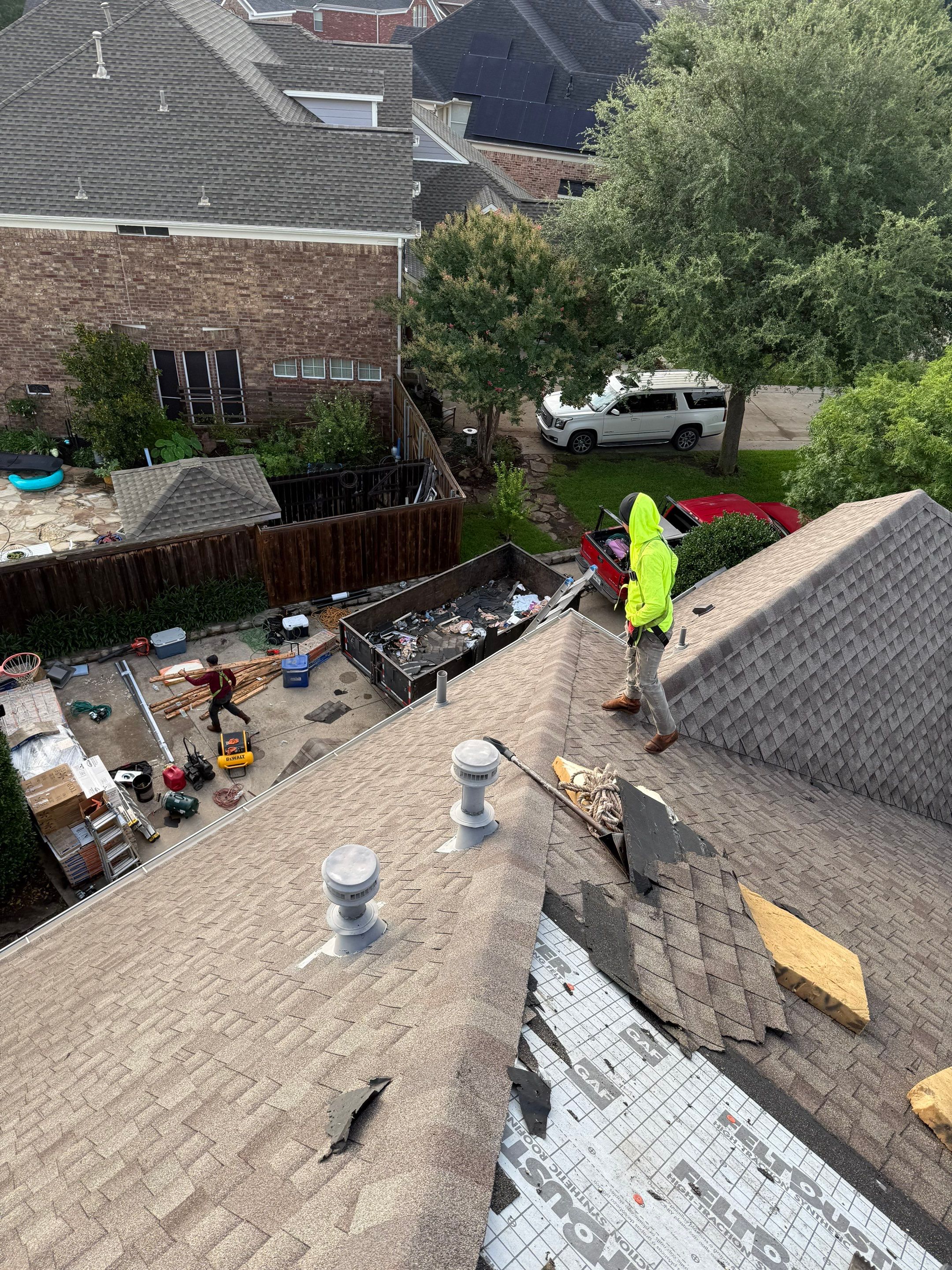 Project in Rowlett by Rhino Roofing and General Contracting, LLC