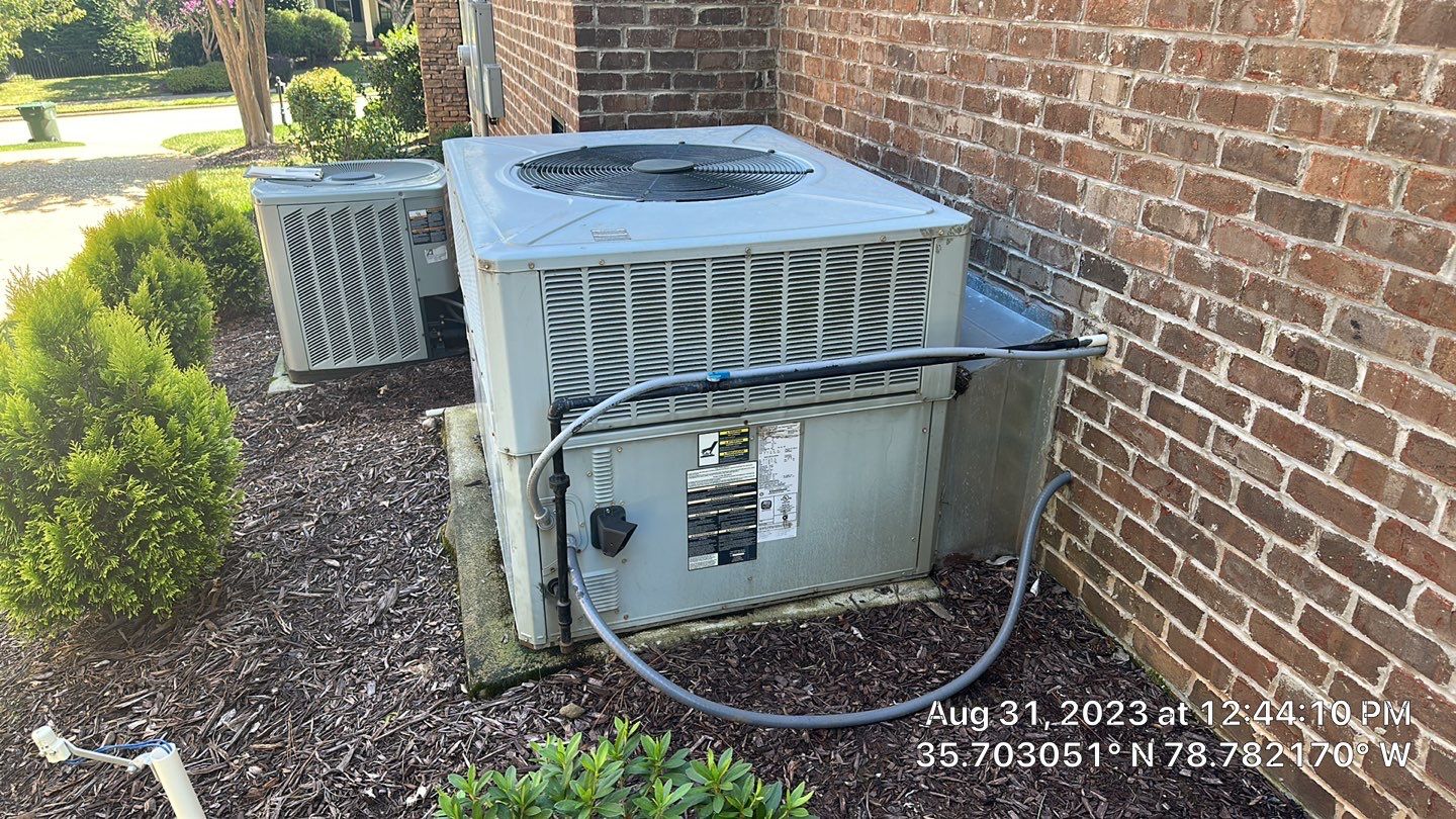 Trane Gas Package Unit Install by Nick's Mechanical LLC.