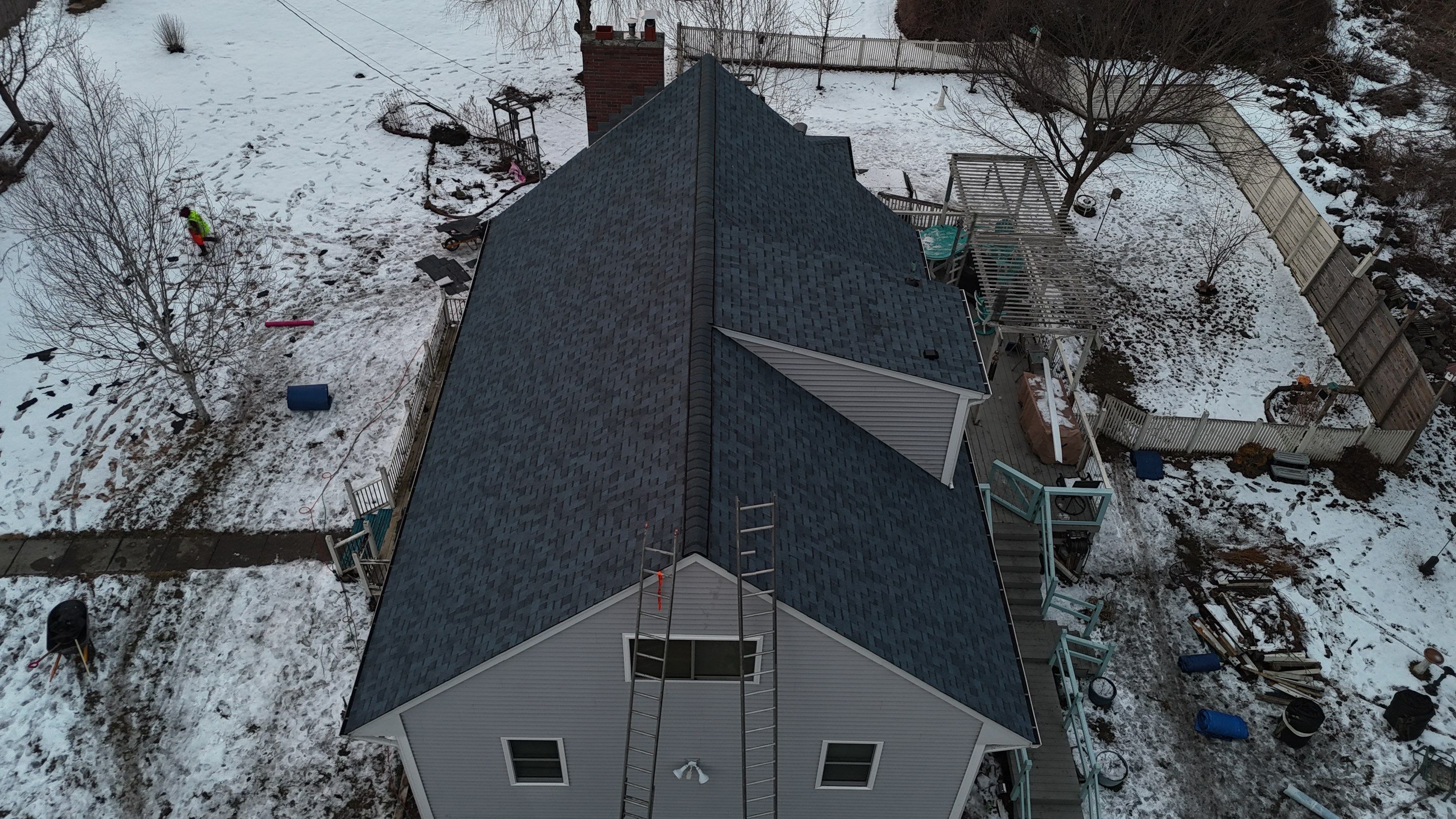 Owens Corning Duration: Harbor Blue in Norwich by Golden Shield Roofing