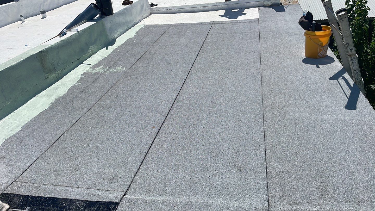 Market Street Coating by Bayfront Roofing and Construction